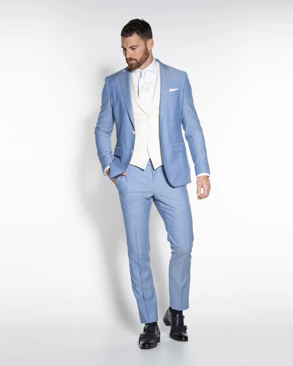 Dutch Dandies Gilet Wit 052834-001