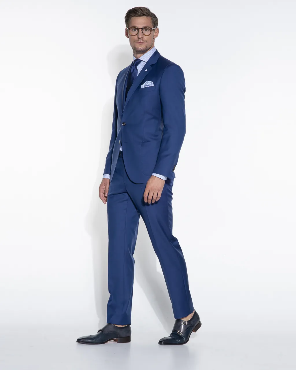 Dutch Dandies Pak Blauw uni 057008-001