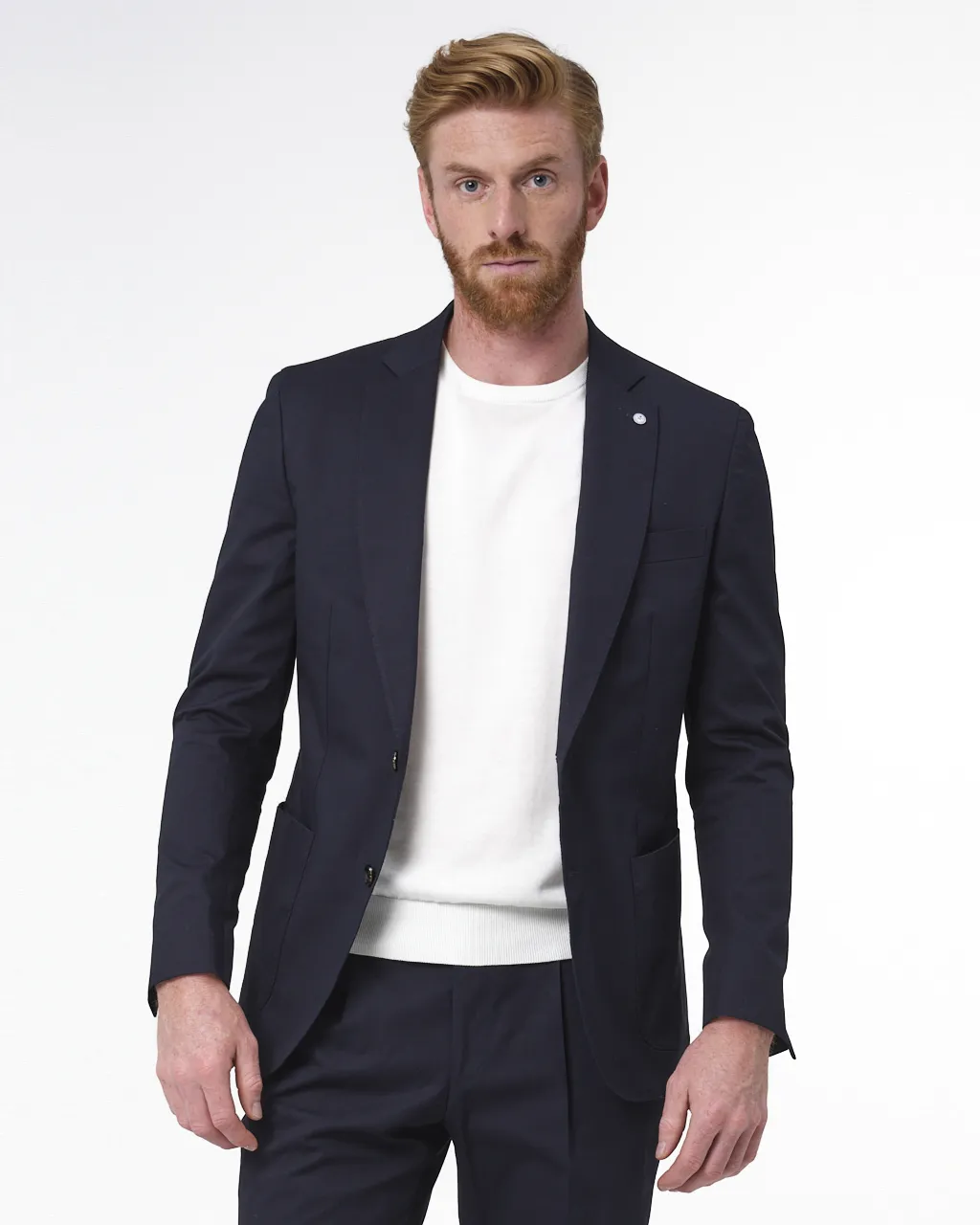 Dutch Dandies Colbert Donkerblauw uni 057601-001-46