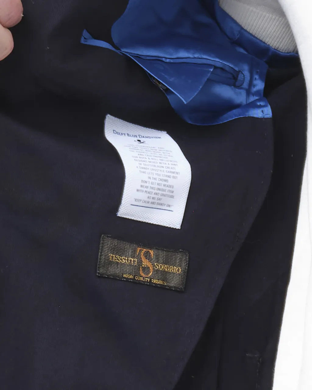 Dutch Dandies Colbert Donkerblauw uni 057601-001-46