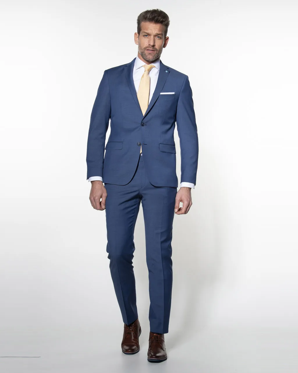Pierre Cardin Future Flex Mix & Match Colbert Blauw 058092-001-110