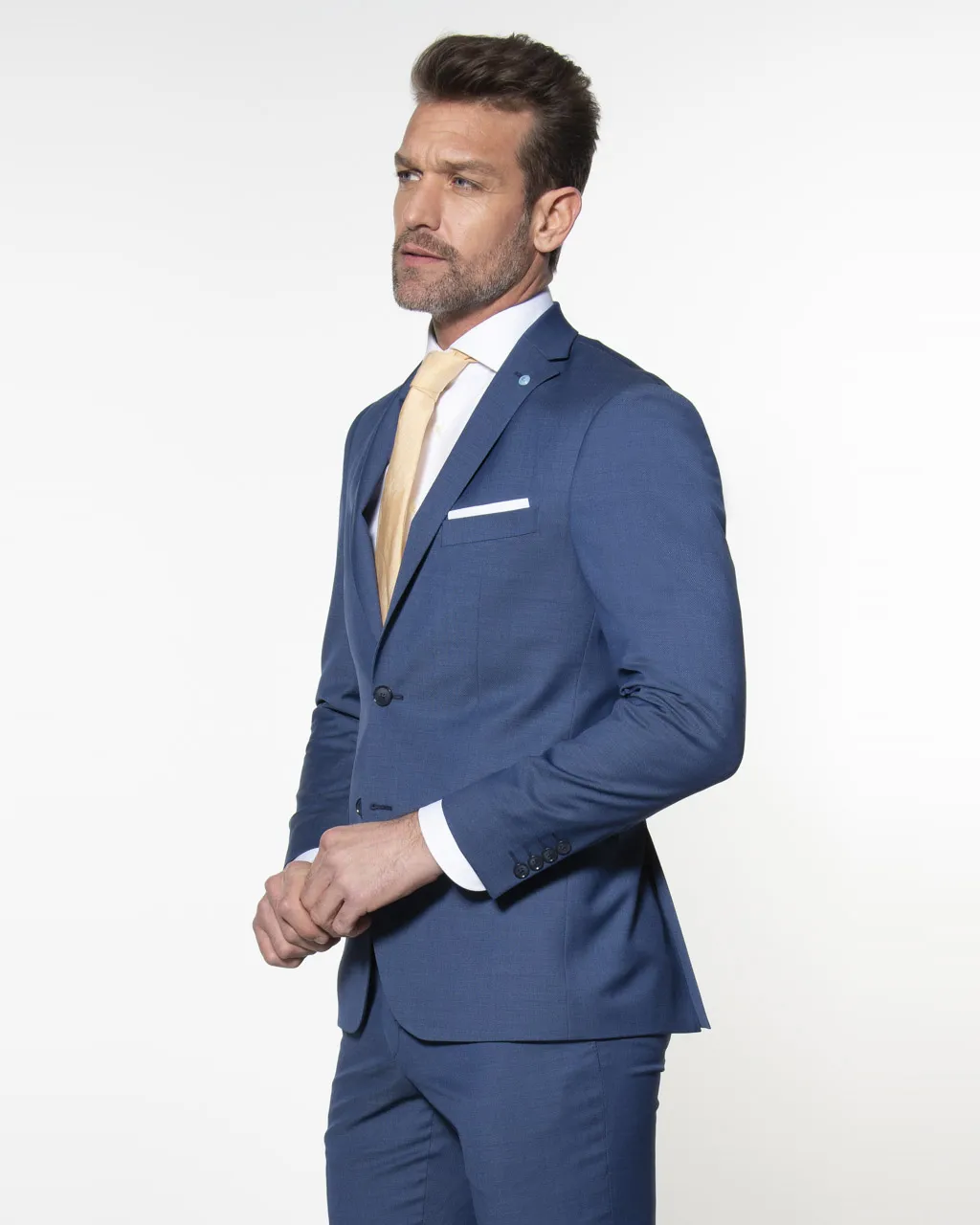Pierre Cardin Future Flex Mix & Match Colbert Blauw 058092-001-110
