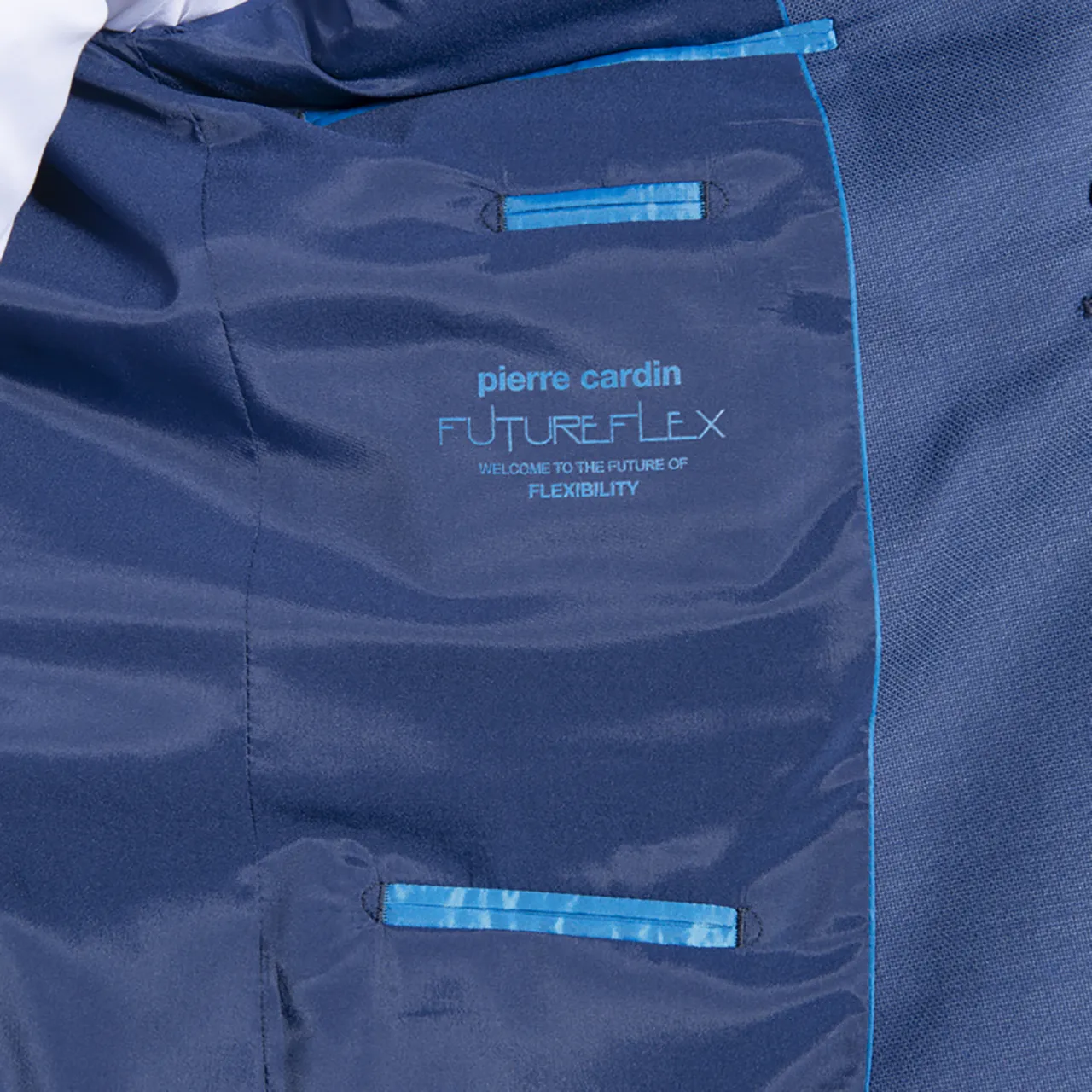 Pierre Cardin Future Flex Mix & Match Colbert Blauw 058092-001-110