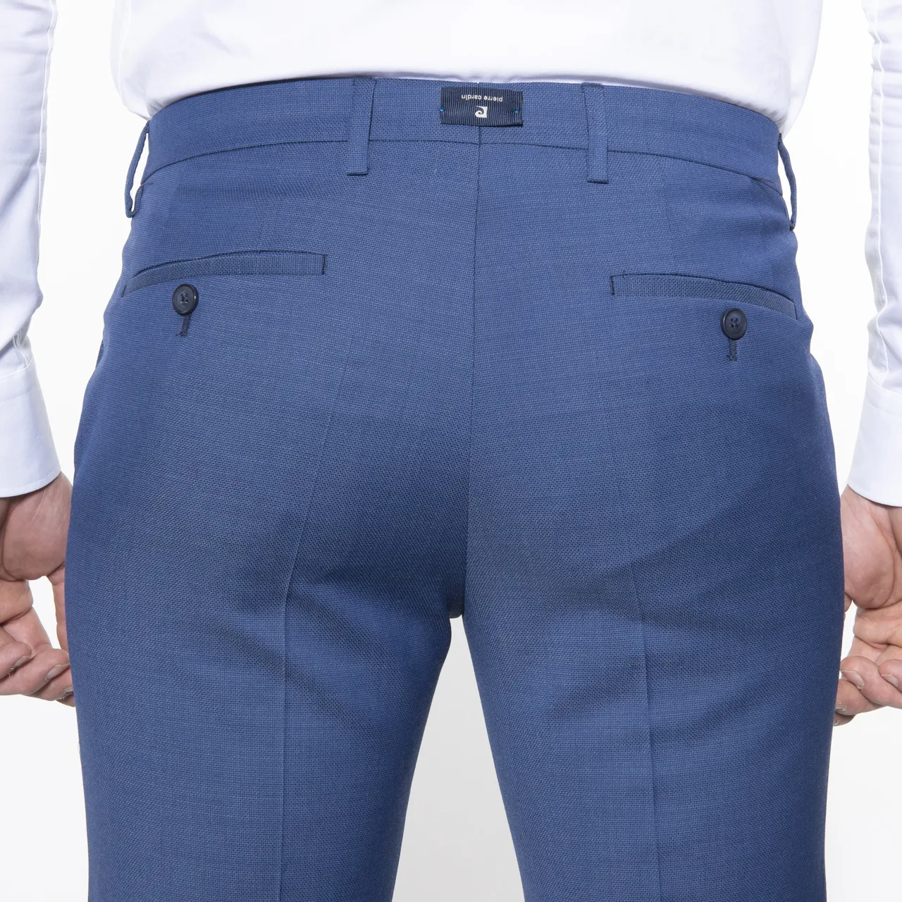 Pierre Cardin Future Flex Mix & Match Pantalon Blauw 058093-001-110