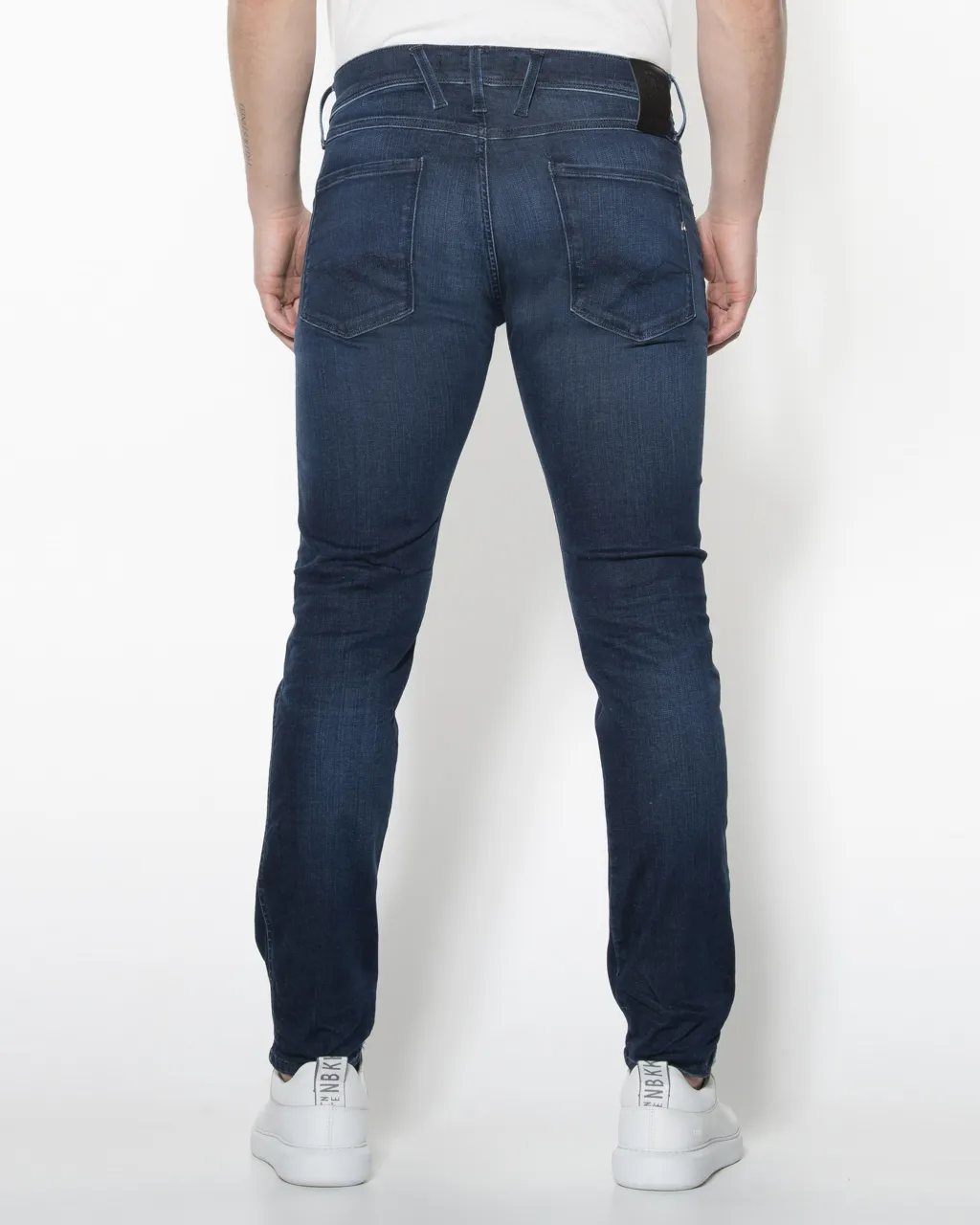 Replay Anbass Hyperflex Cloud Jeans Blauw 058821-001-28/32