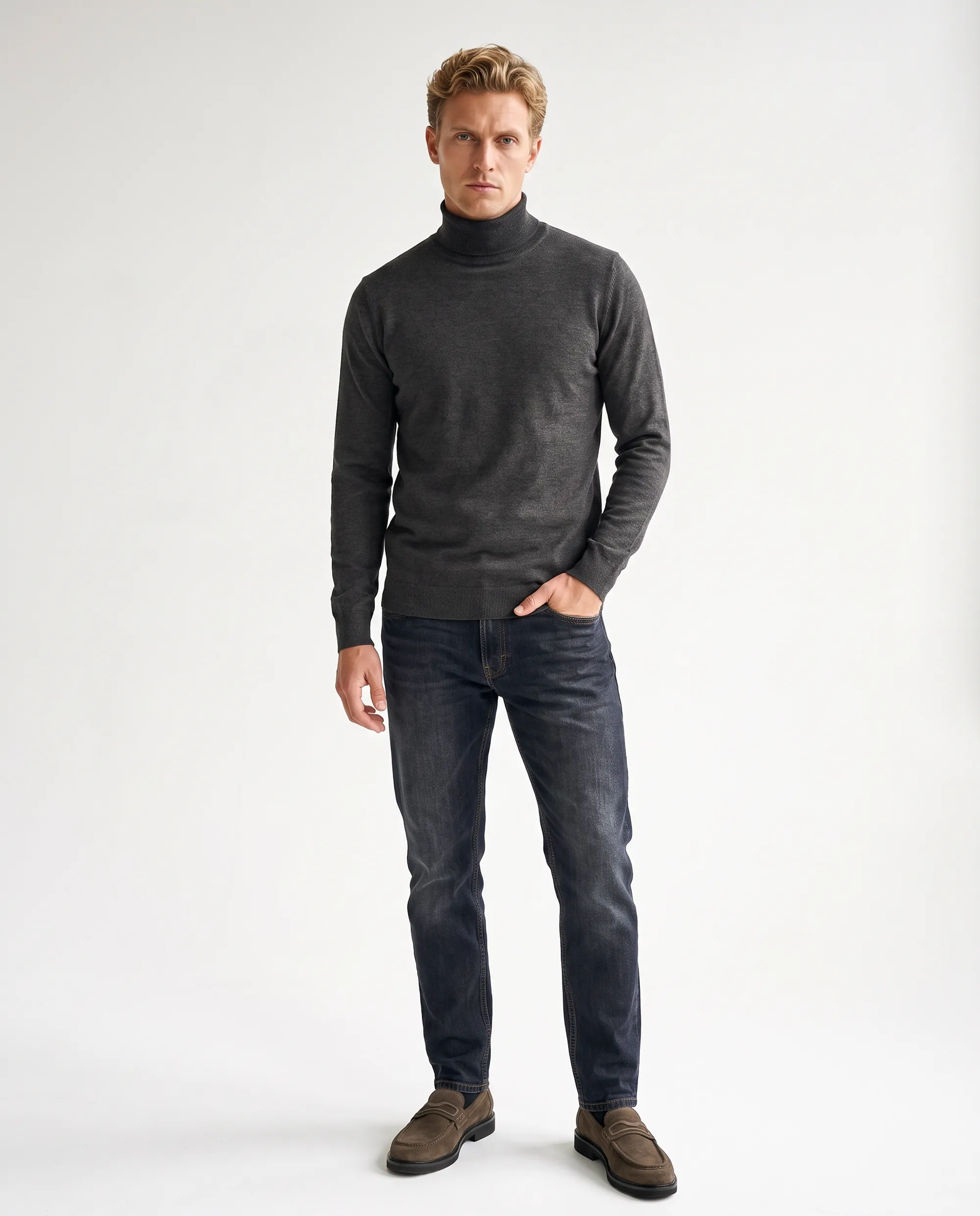 The BLUEPRINT Premium Coltrui Donkergrijs 059702-002-L