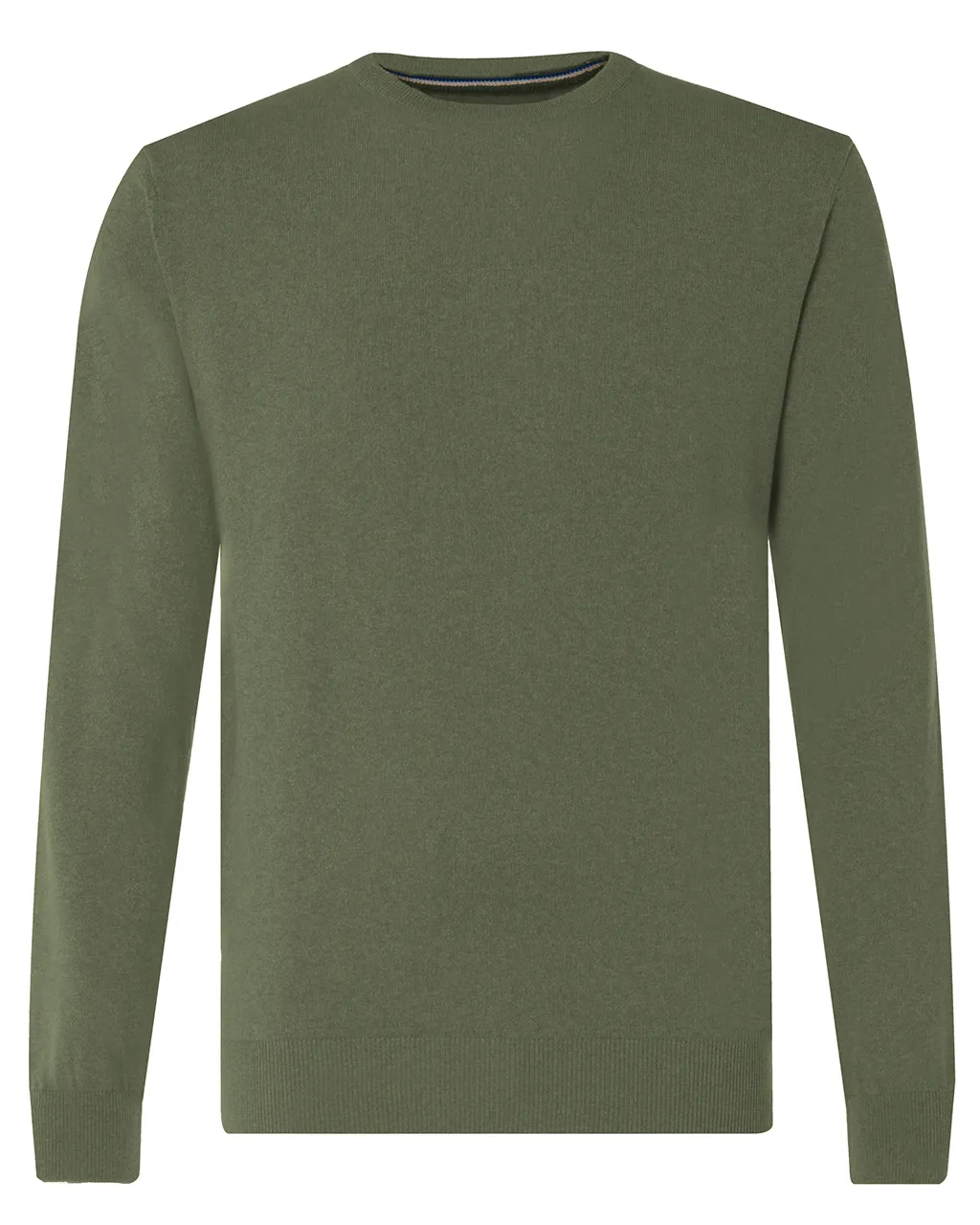 The BLUEPRINT Premium Trui ronde hals  Donkergroen 059703-006-L