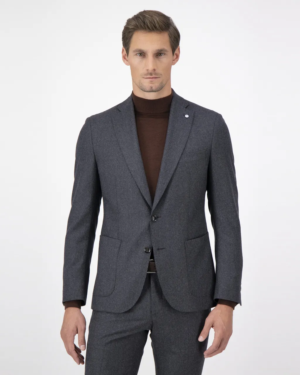 Dutch Dandies Mix & Match Colbert Donkergrijs uni 060086-001-46