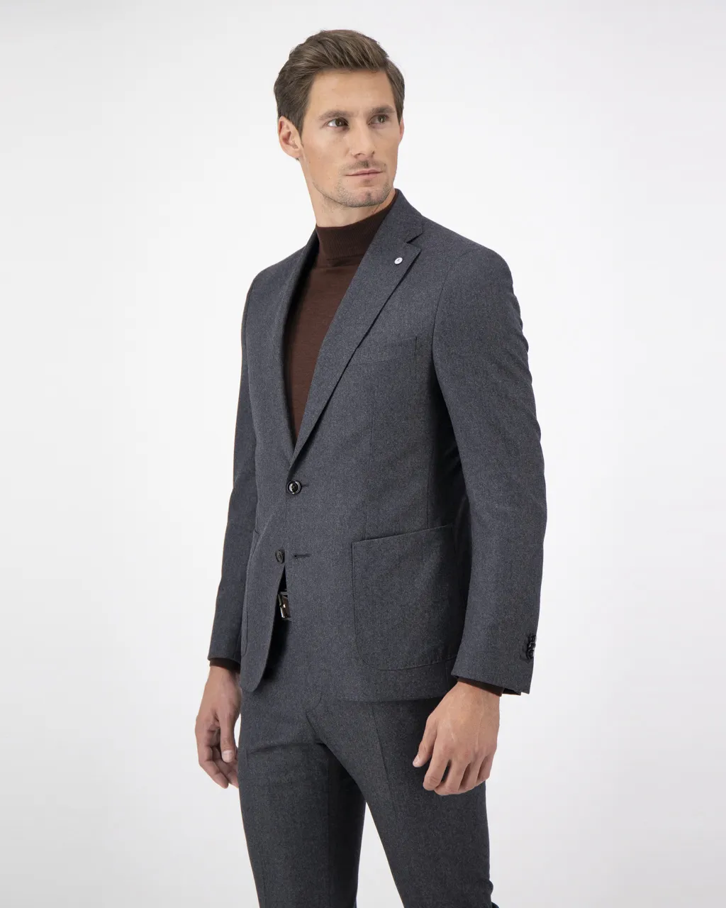 Dutch Dandies Mix & Match Colbert Donkergrijs uni 060086-001-46