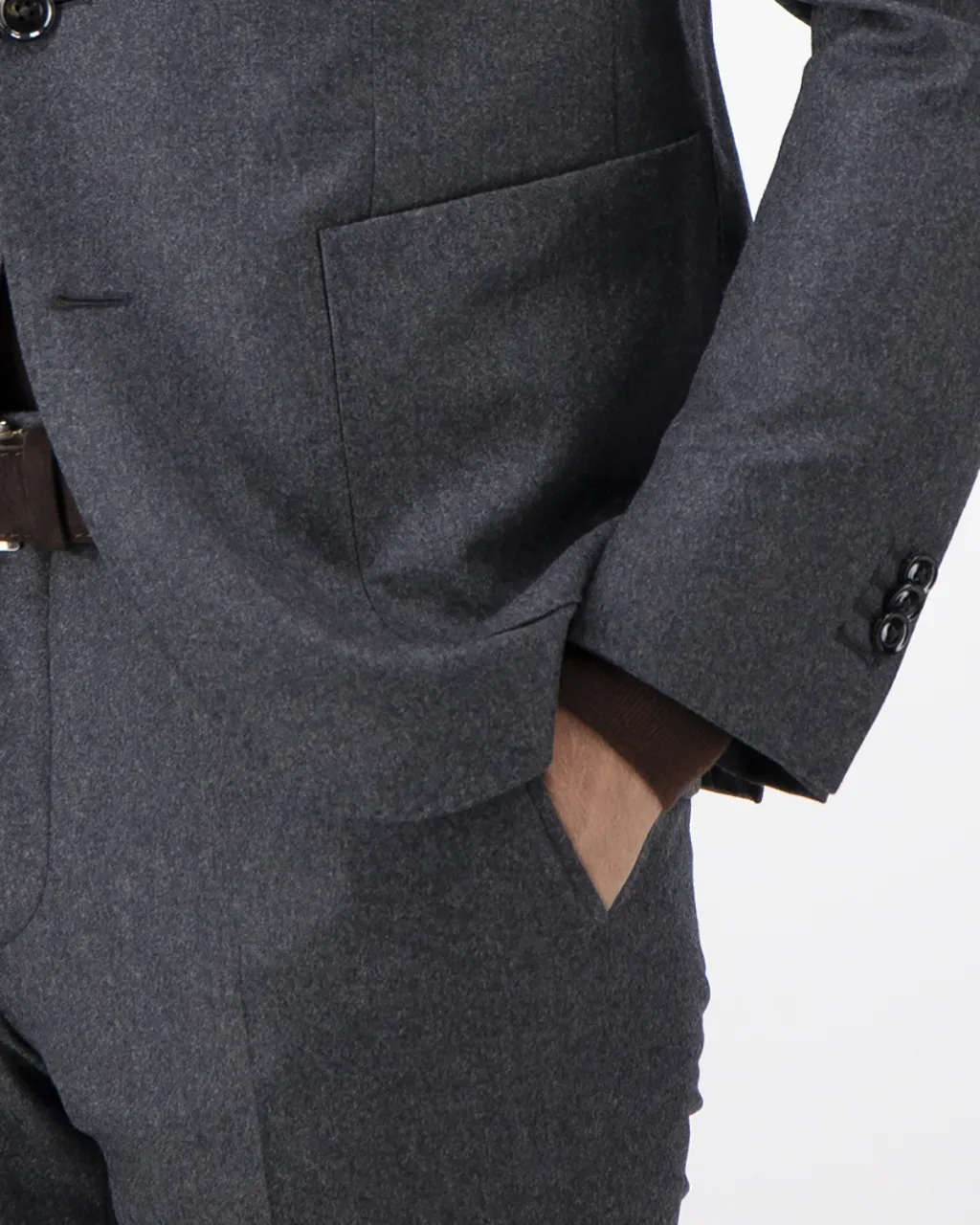 Dutch Dandies Mix & Match Colbert Donkergrijs uni 060086-001-46