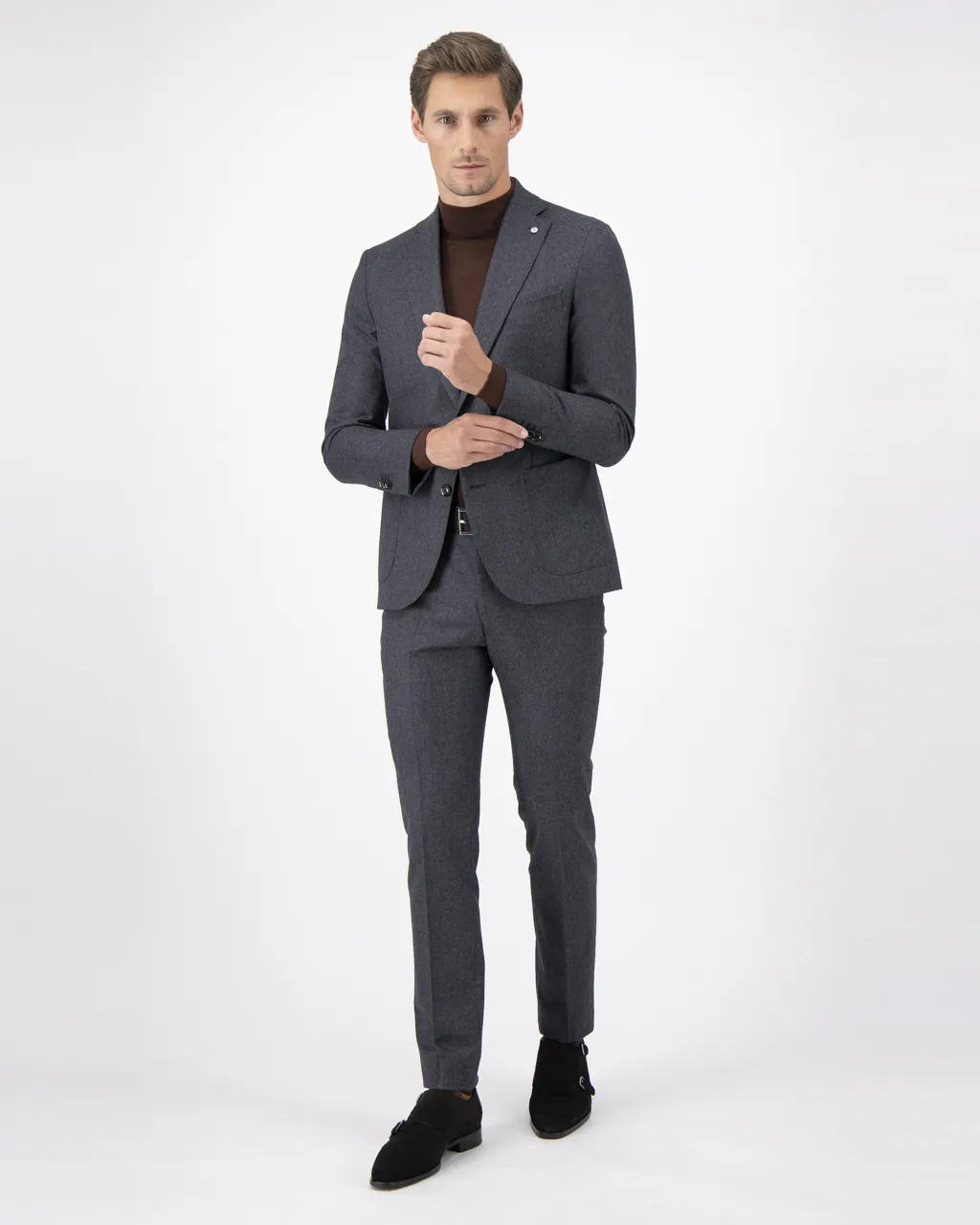 Dutch Dandies Mix & Match Colbert Donkergrijs uni 060086-001-46