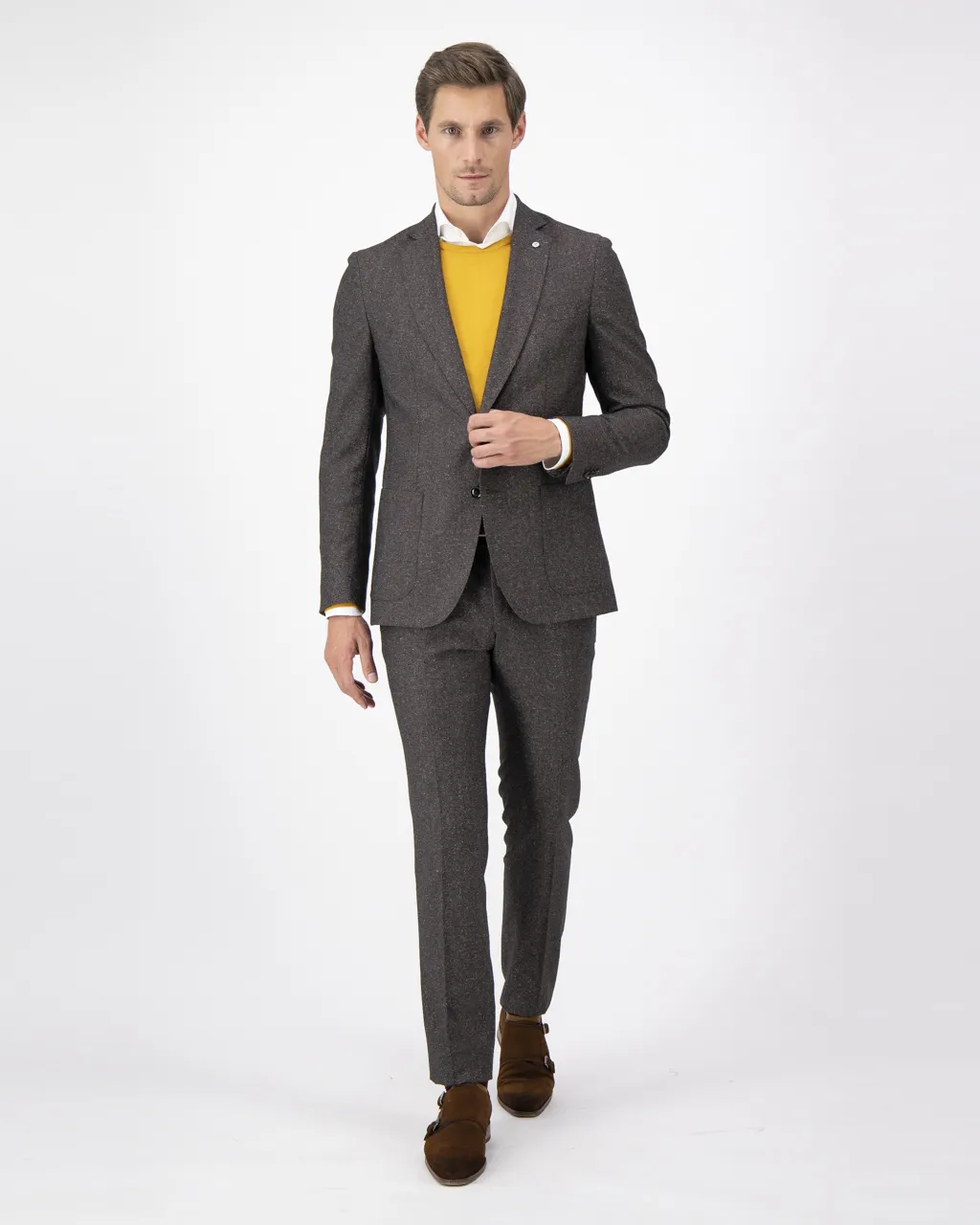 Dutch Dandies Mix & Match Pantalon Donkerbruin uni 060099-001-46