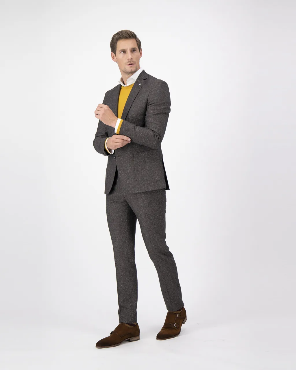 Dutch Dandies Mix & Match Pantalon Donkerbruin uni 060099-001-46