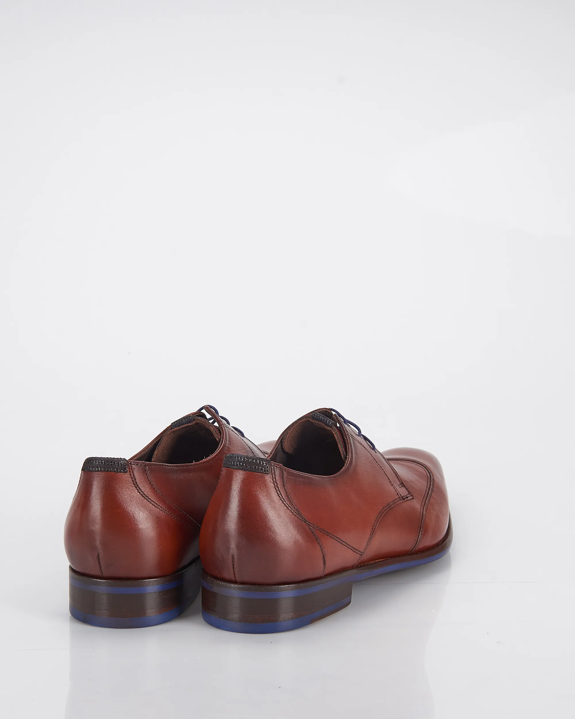 Floris van Bommel De Stijler Geklede schoenen Cognac 060427-001-10