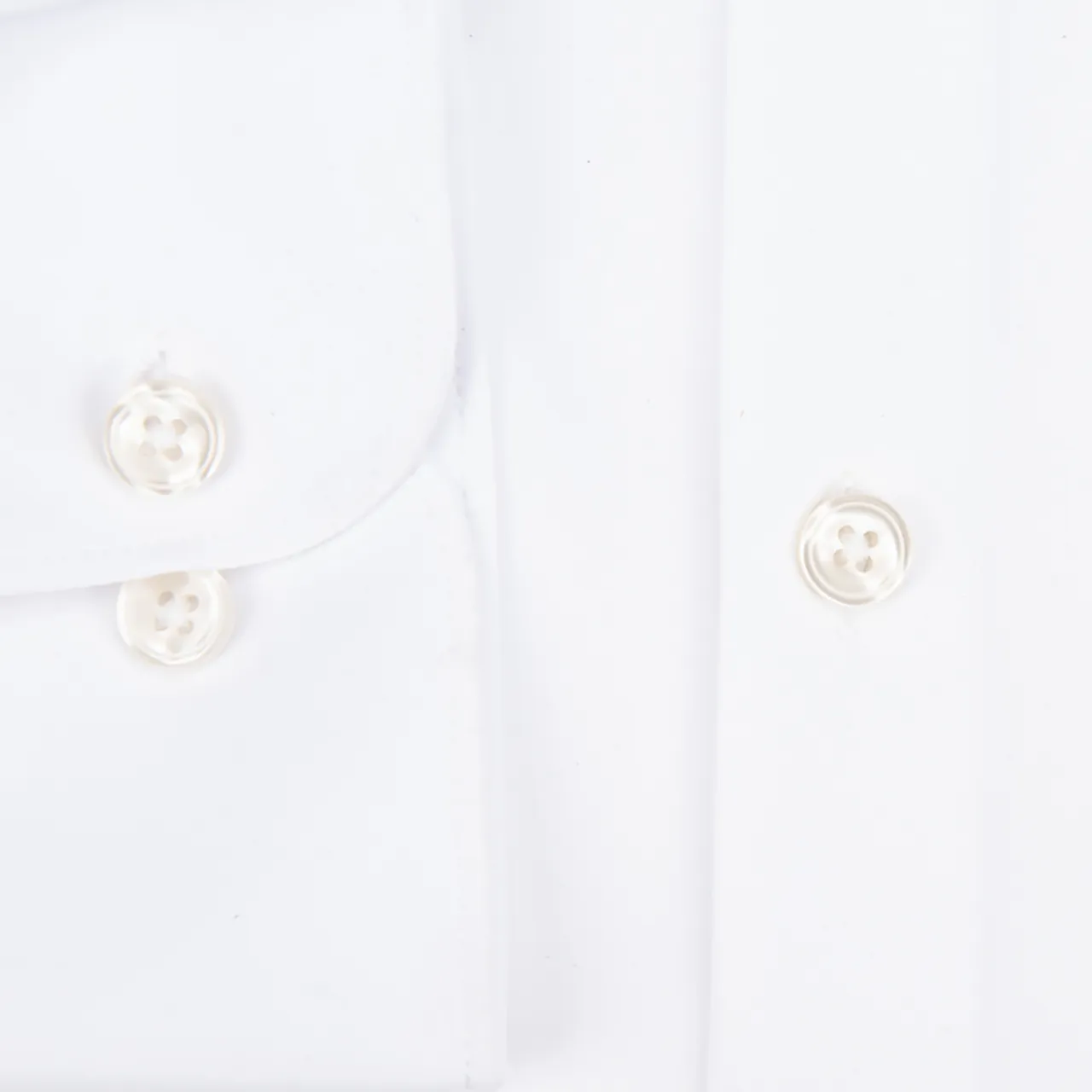 Blue Industry Casual Overhemd LM Wit 060565-001-37