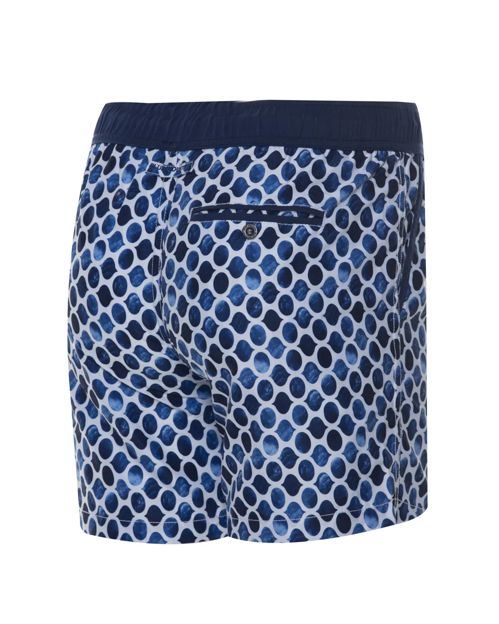 Blue Industry - Zwemshort Blauw dessin 061315-003-L