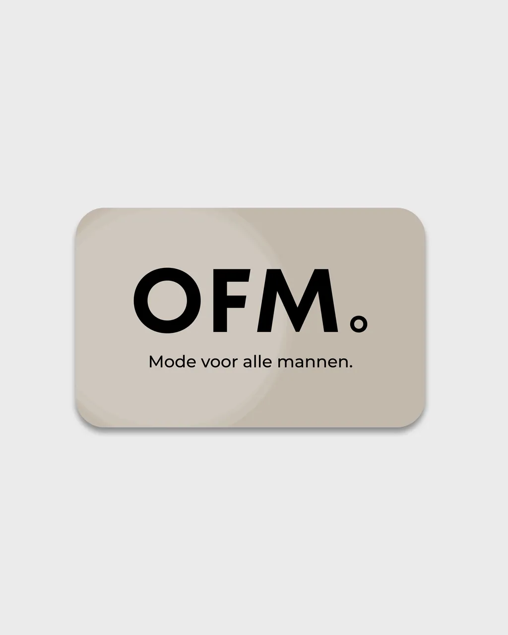 Only for Men Cadeaubon NVT 063169-001-10