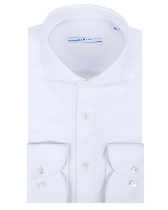 Dutch Dandies Overhemd LM Wit uni 064475-001