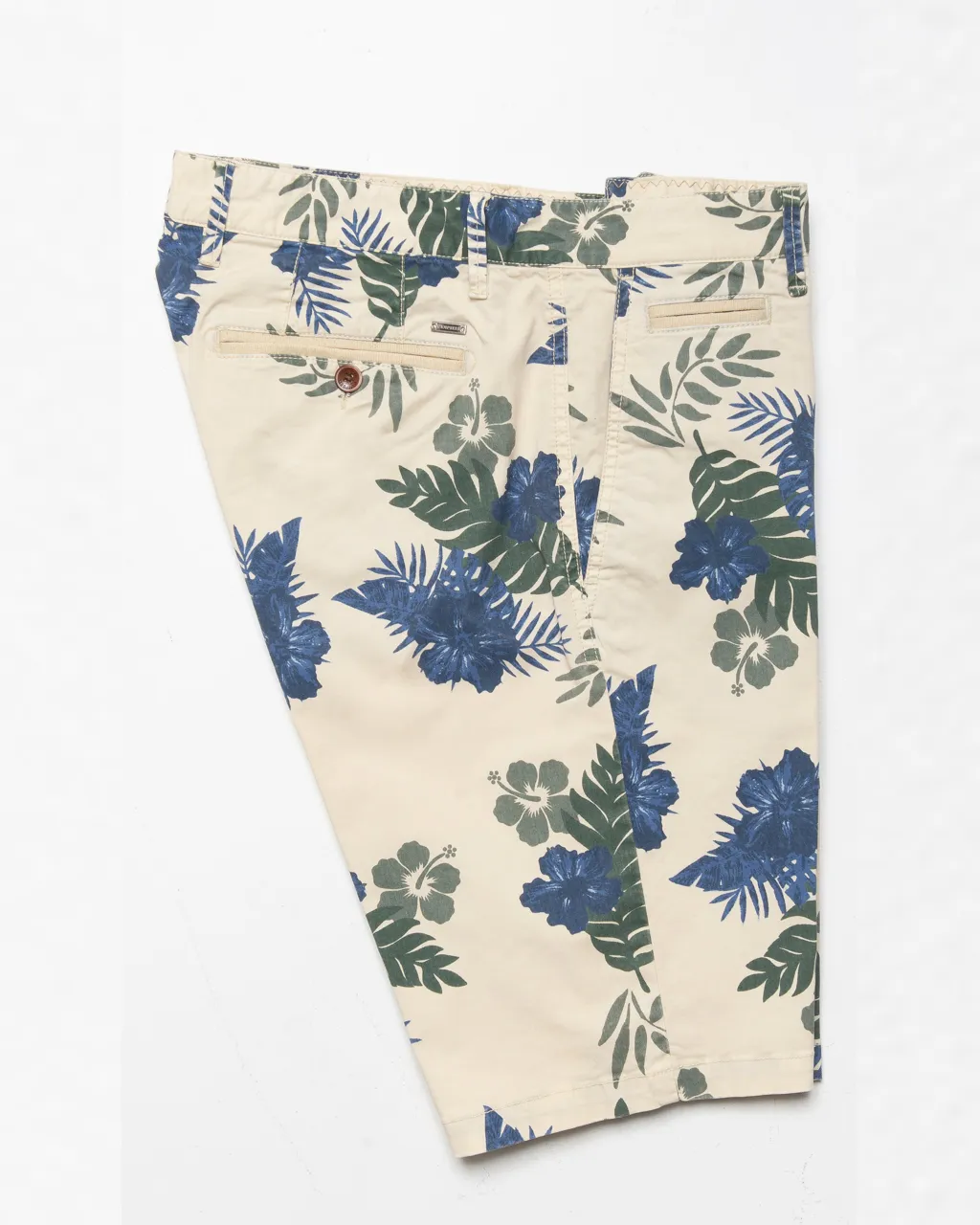 Campbell Short Off white print 064505-001