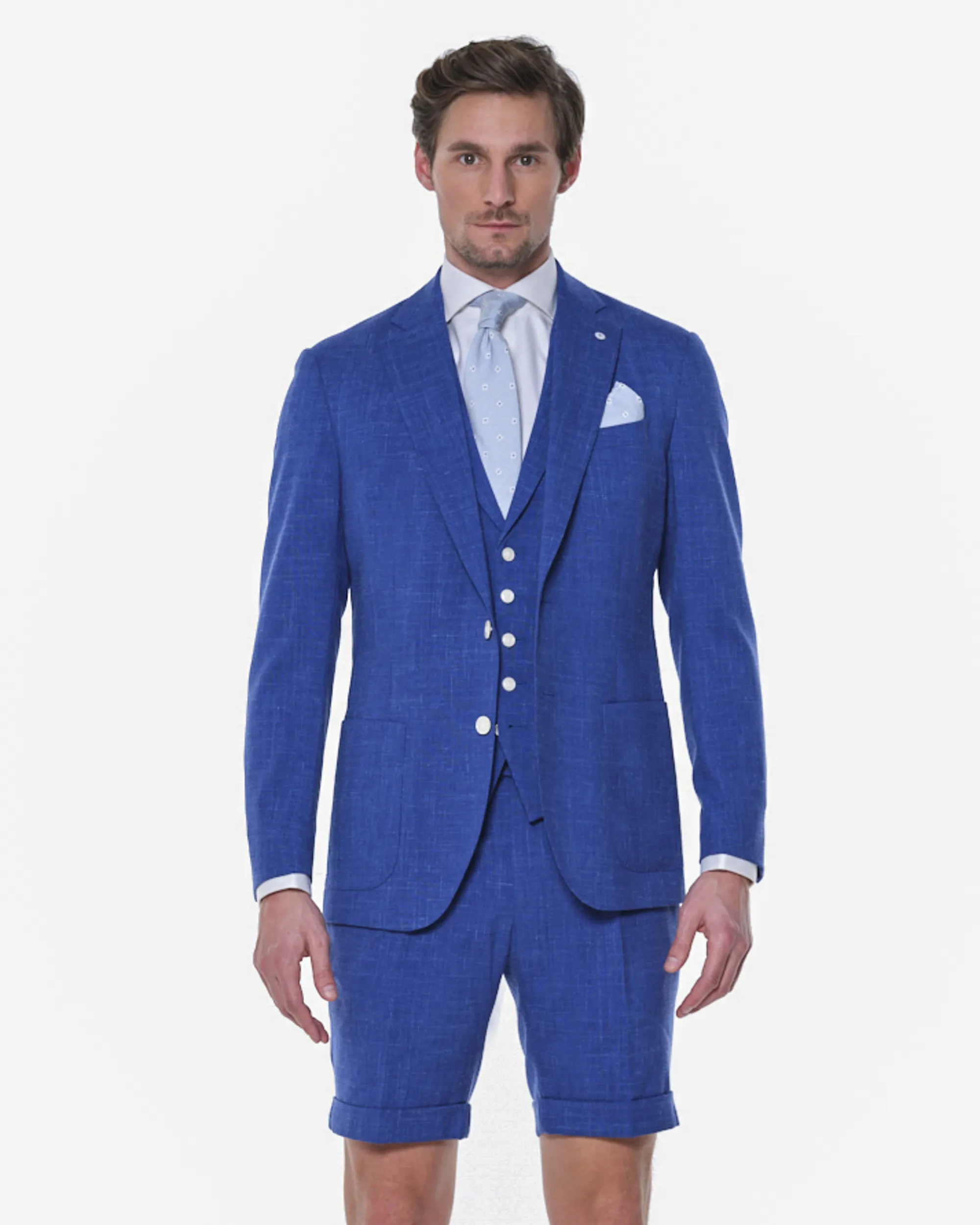 Dutch Dandies Trouwshort Petrol uni 064873-001-54