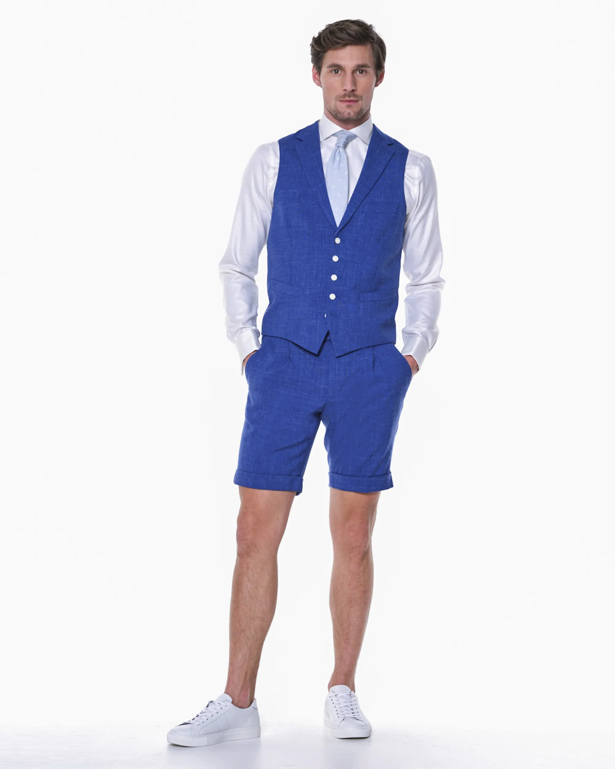 Dutch Dandies Trouwshort Petrol uni 064873-001-54