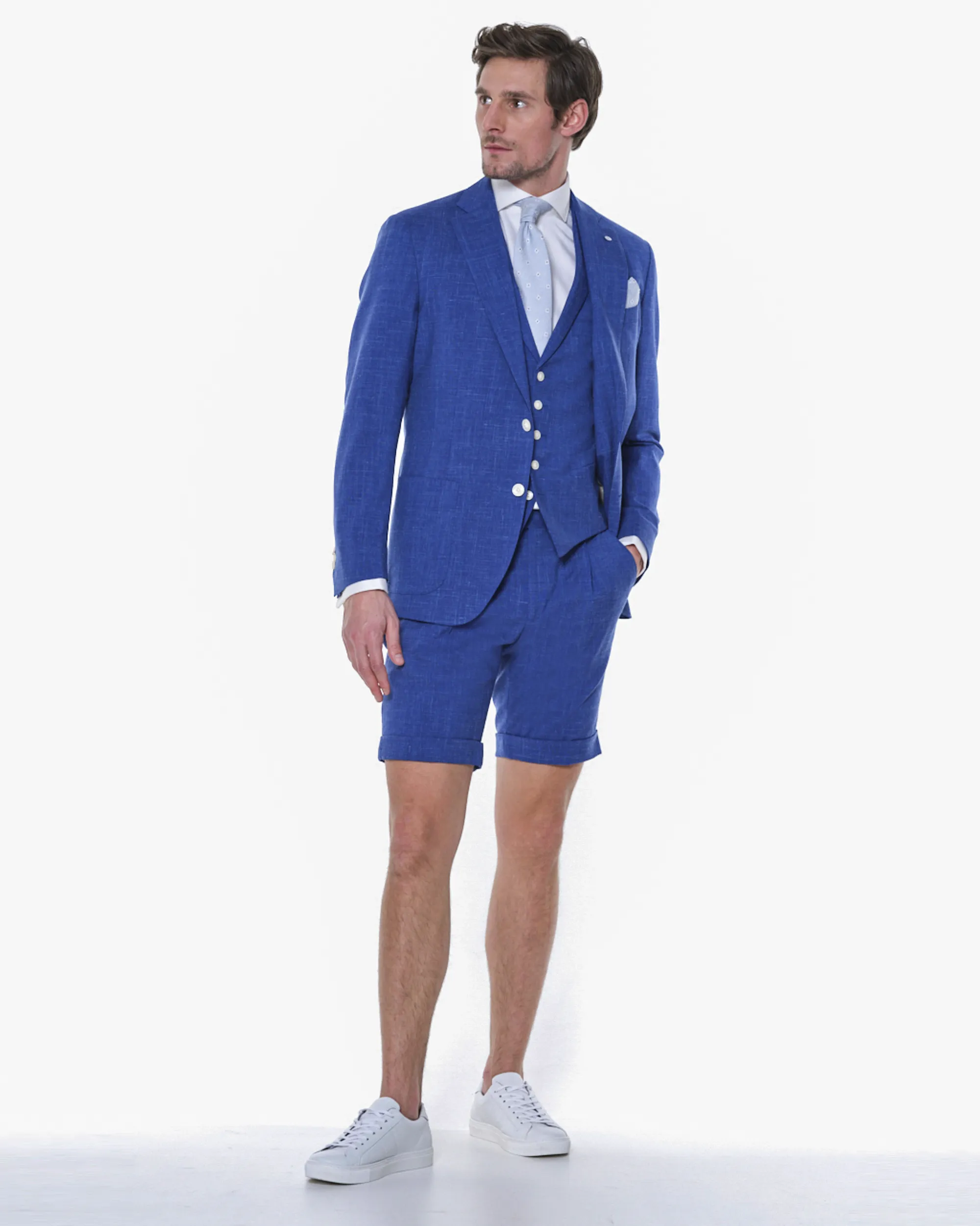 Dutch Dandies Trouwshort Petrol uni 064873-001-54