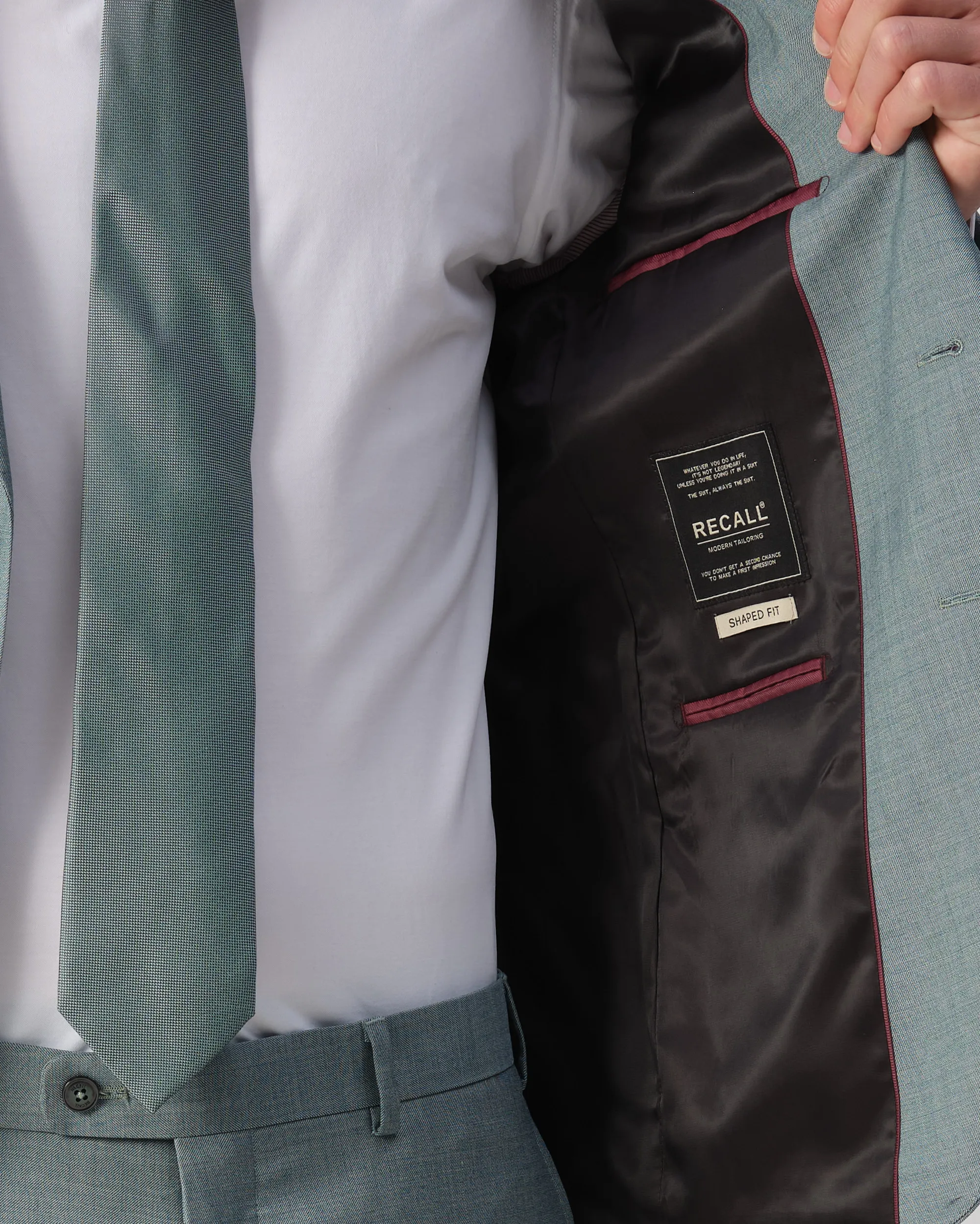 Recall Shaped fit Pak Lichtgroen uni 065057-004-102