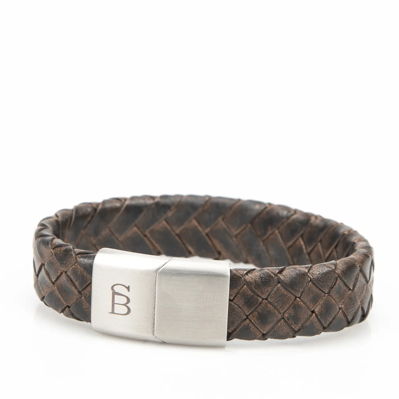 Steel & Barnett Armband Bruin 065748-001-L