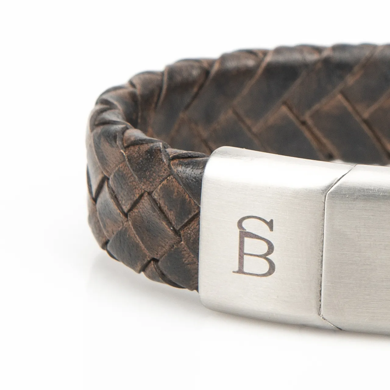 Steel & Barnett Armband Bruin 065748-001-L