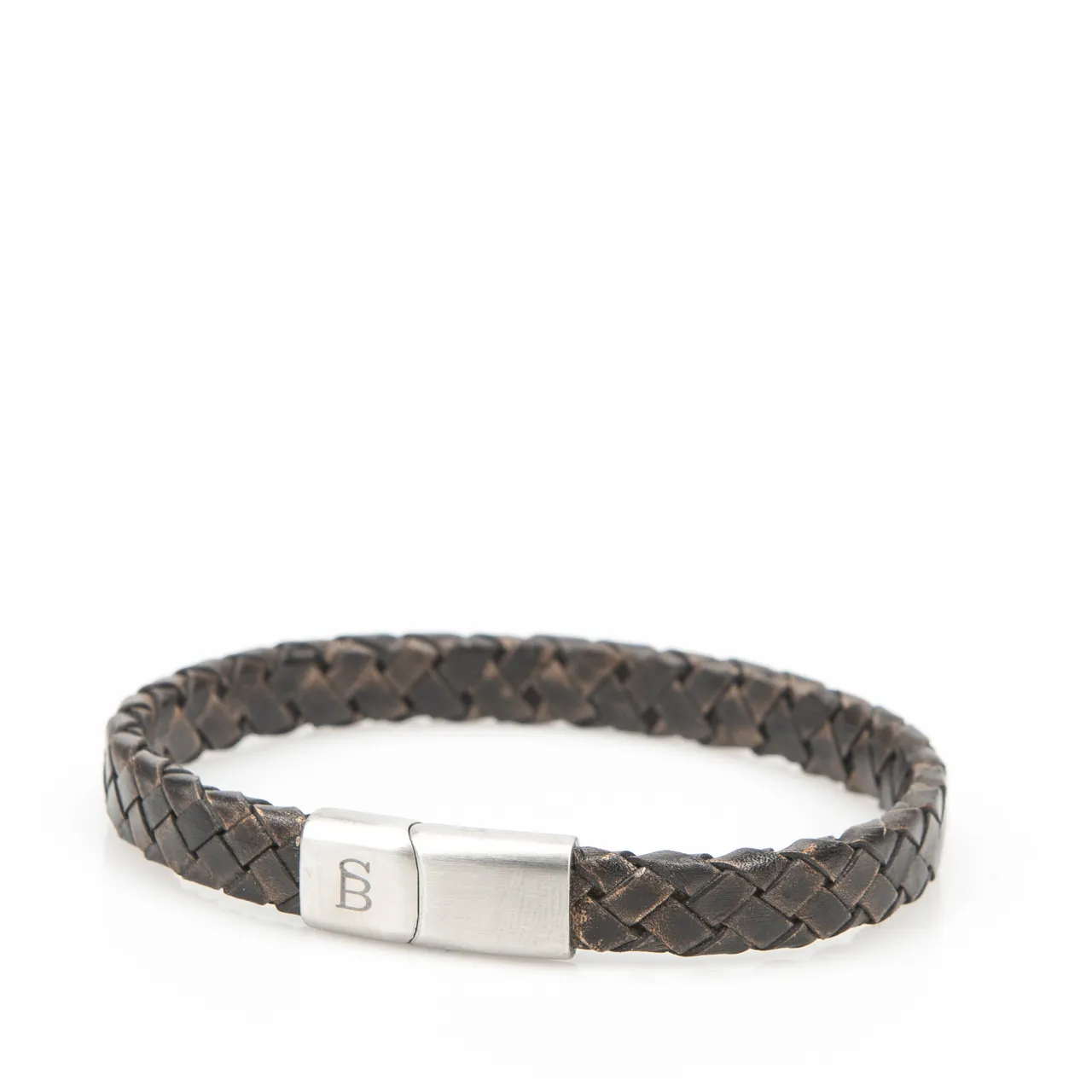 Steel & Barnett Armband Bruin 065758-001-L