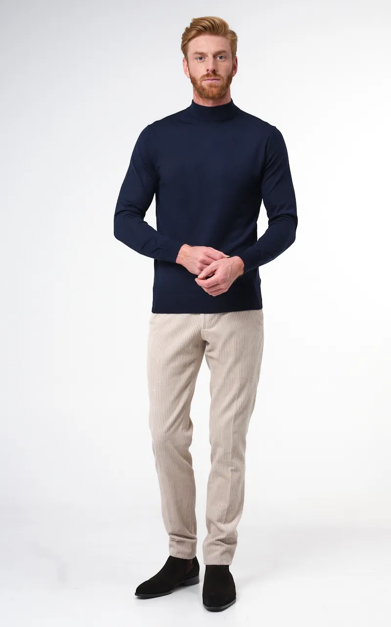 Dutch Dandies Fonda turtle neck Donkerblauw 067853-008-L