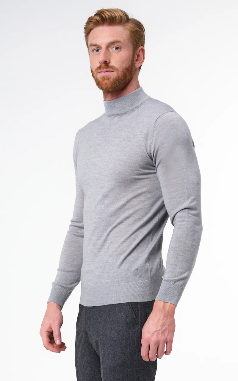 Dutch Dandies Fonda turtle neck Middengrijs 067853-011-L