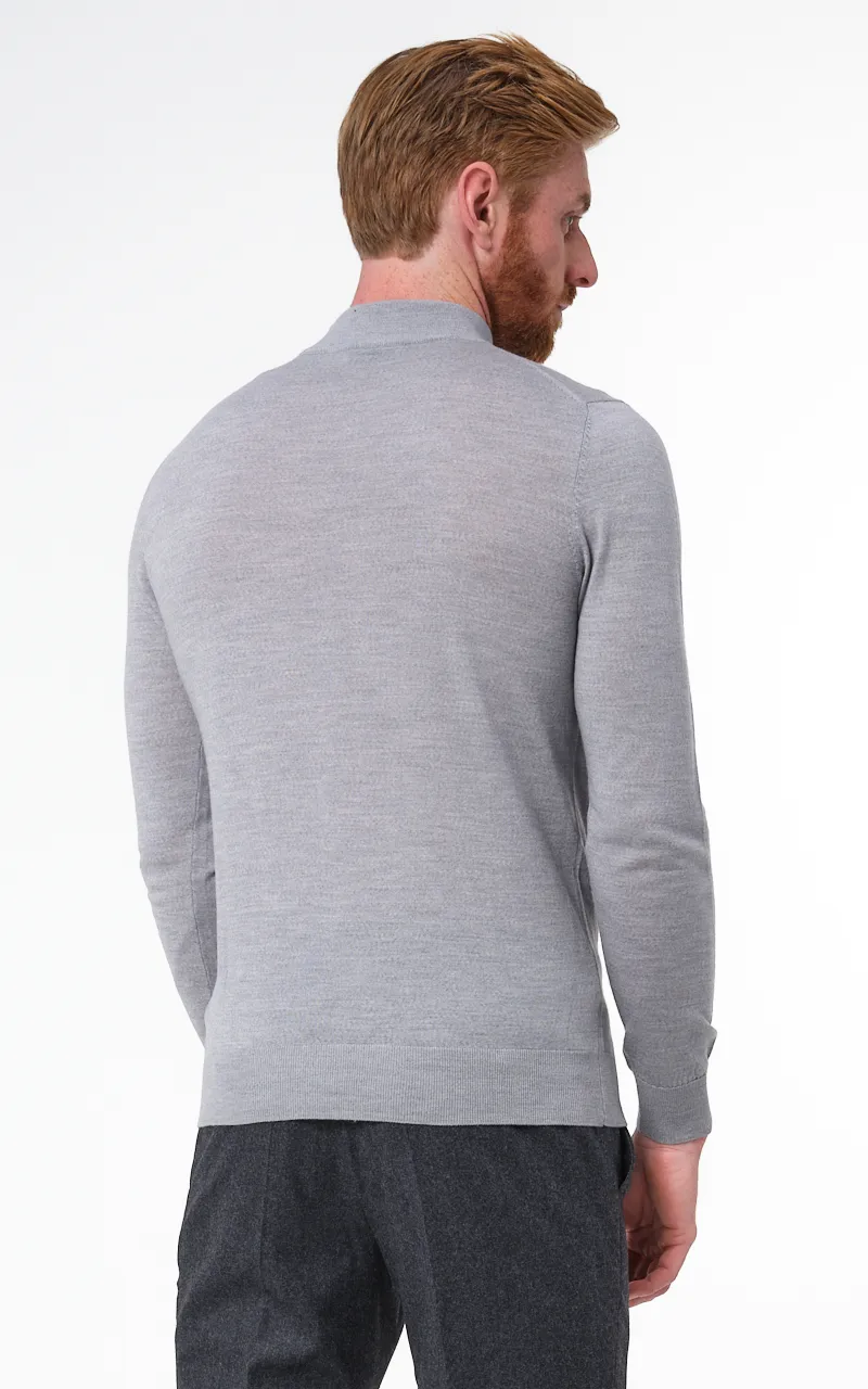 Dutch Dandies Fonda turtle neck Middengrijs 067853-011-L