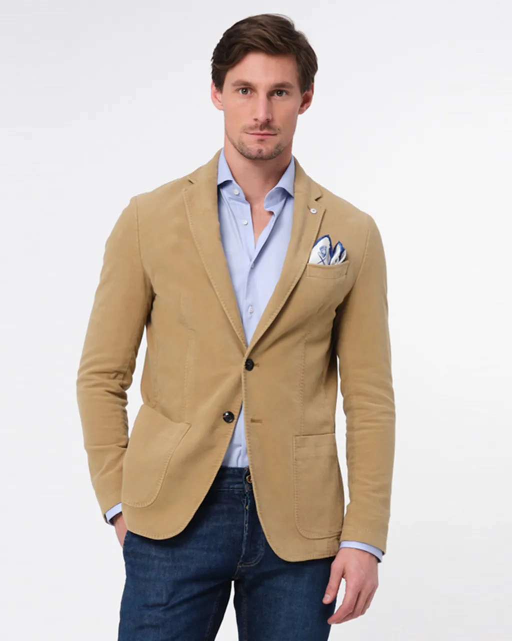 Dutch Dandies Colbert Beige uni 067863-004-46