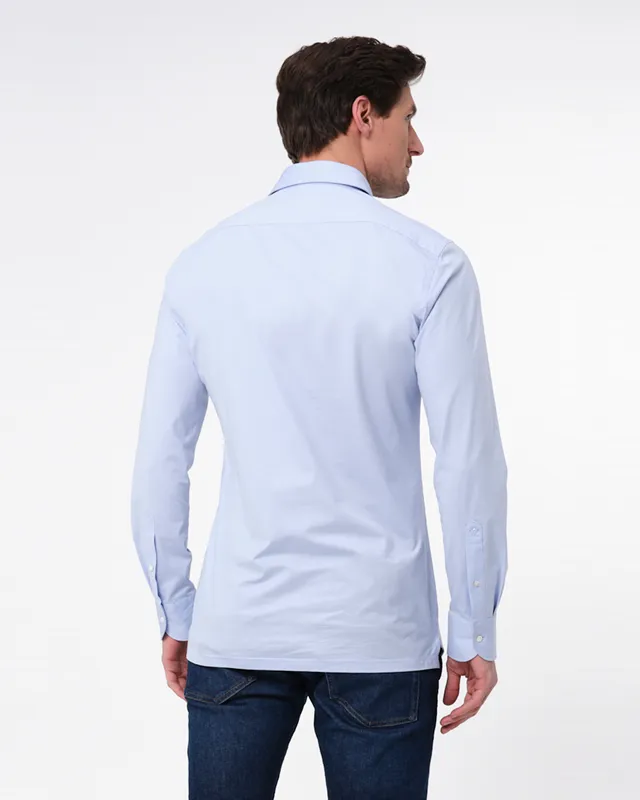 Dutch Dandies Popover Polo LM Lichtblauw uni 067875-003-37