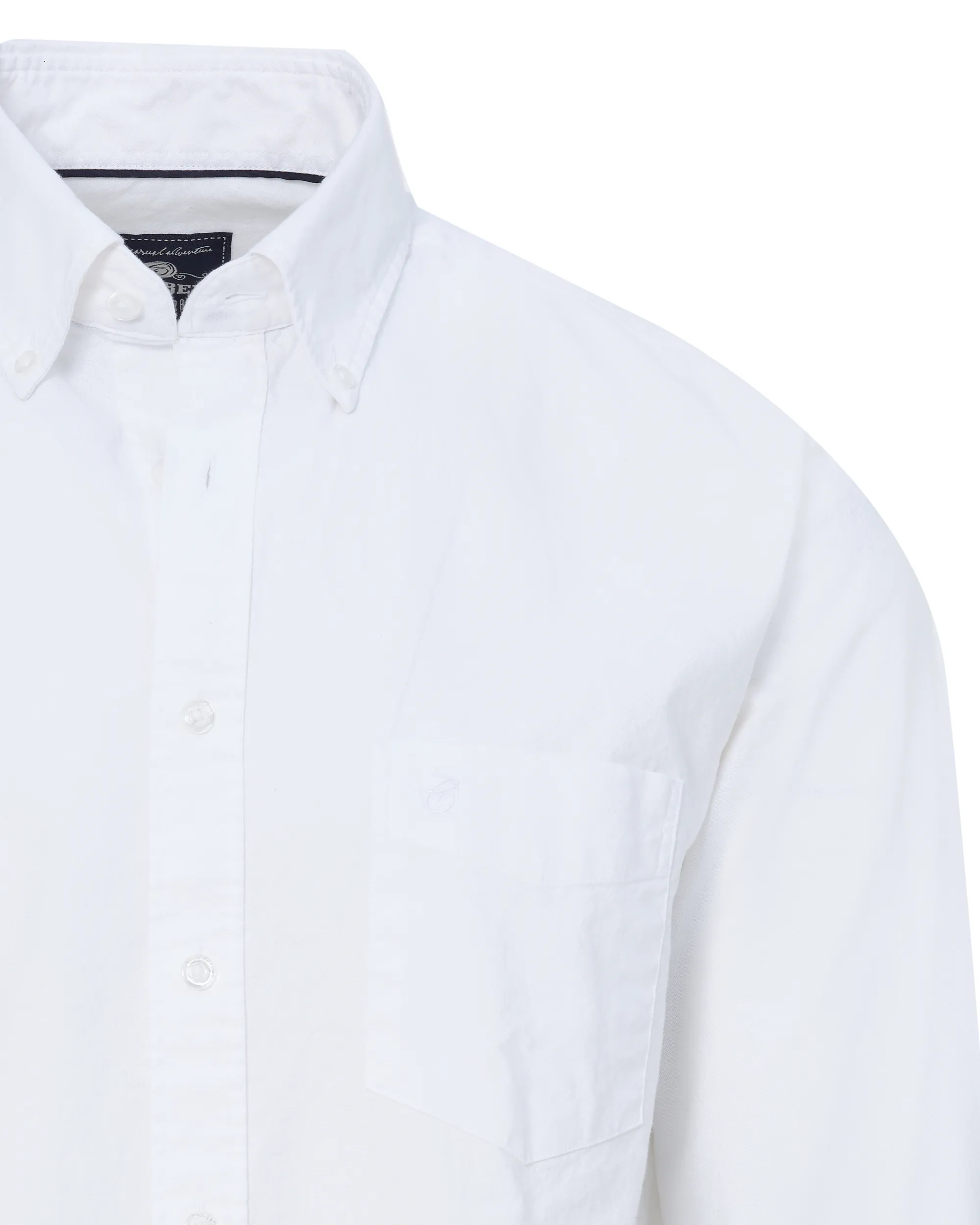 Campbell Casual Overhemd LM Wit uni 069890-001-L