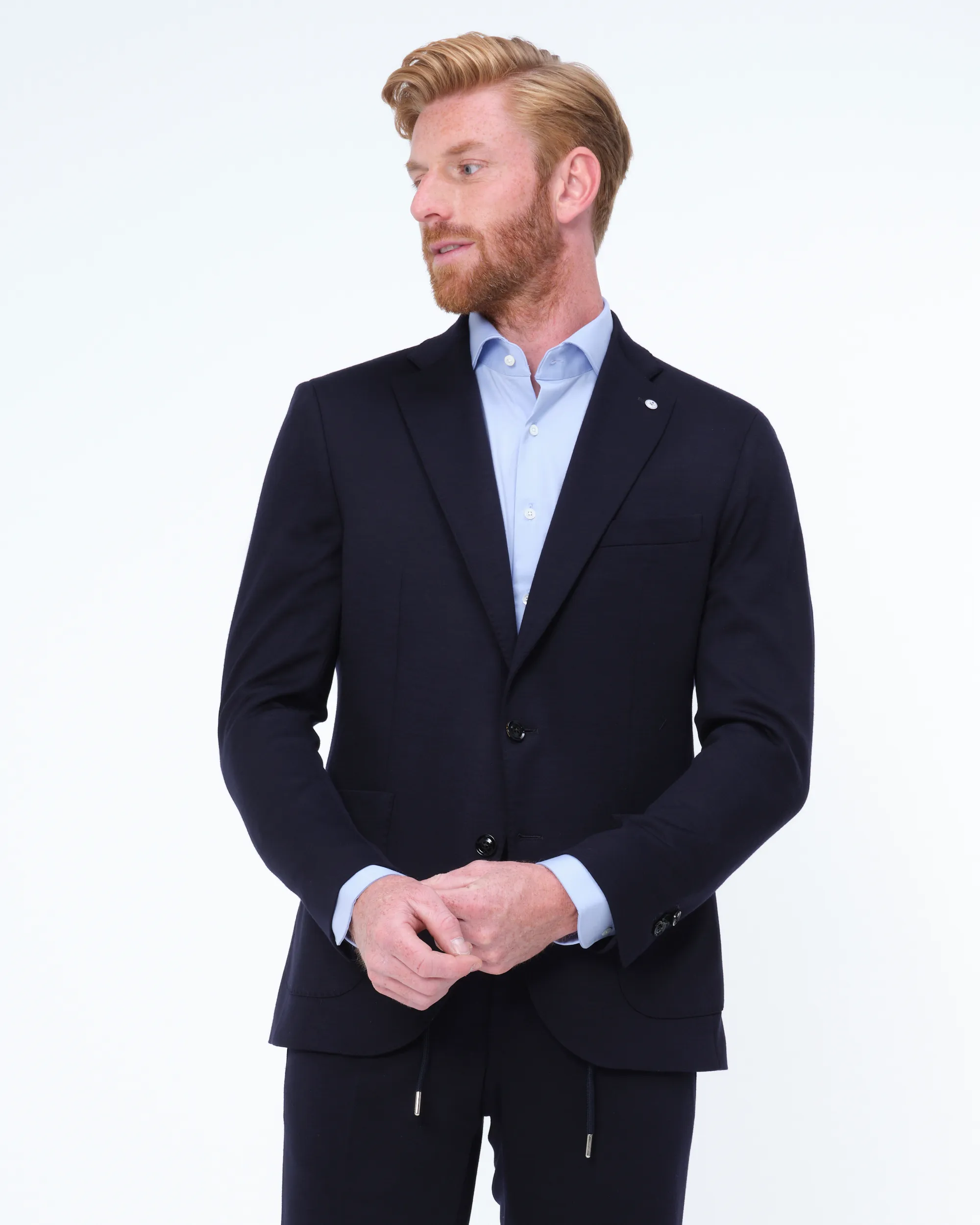 Dutch Dandies Mix & Match Colbert Donkerblauw uni 071319-001-102