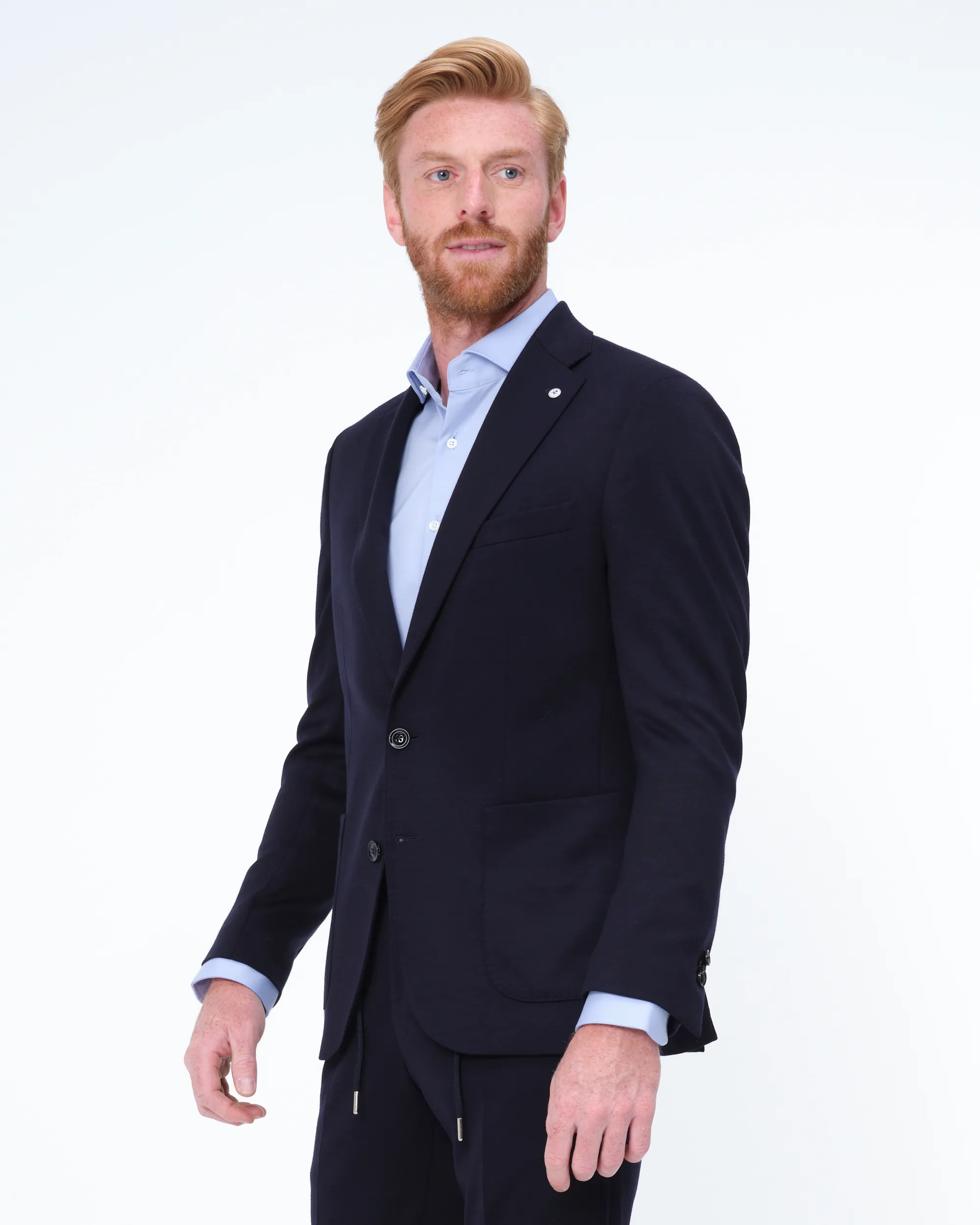 Dutch Dandies Mix & Match Colbert Donkerblauw uni 071319-001-102