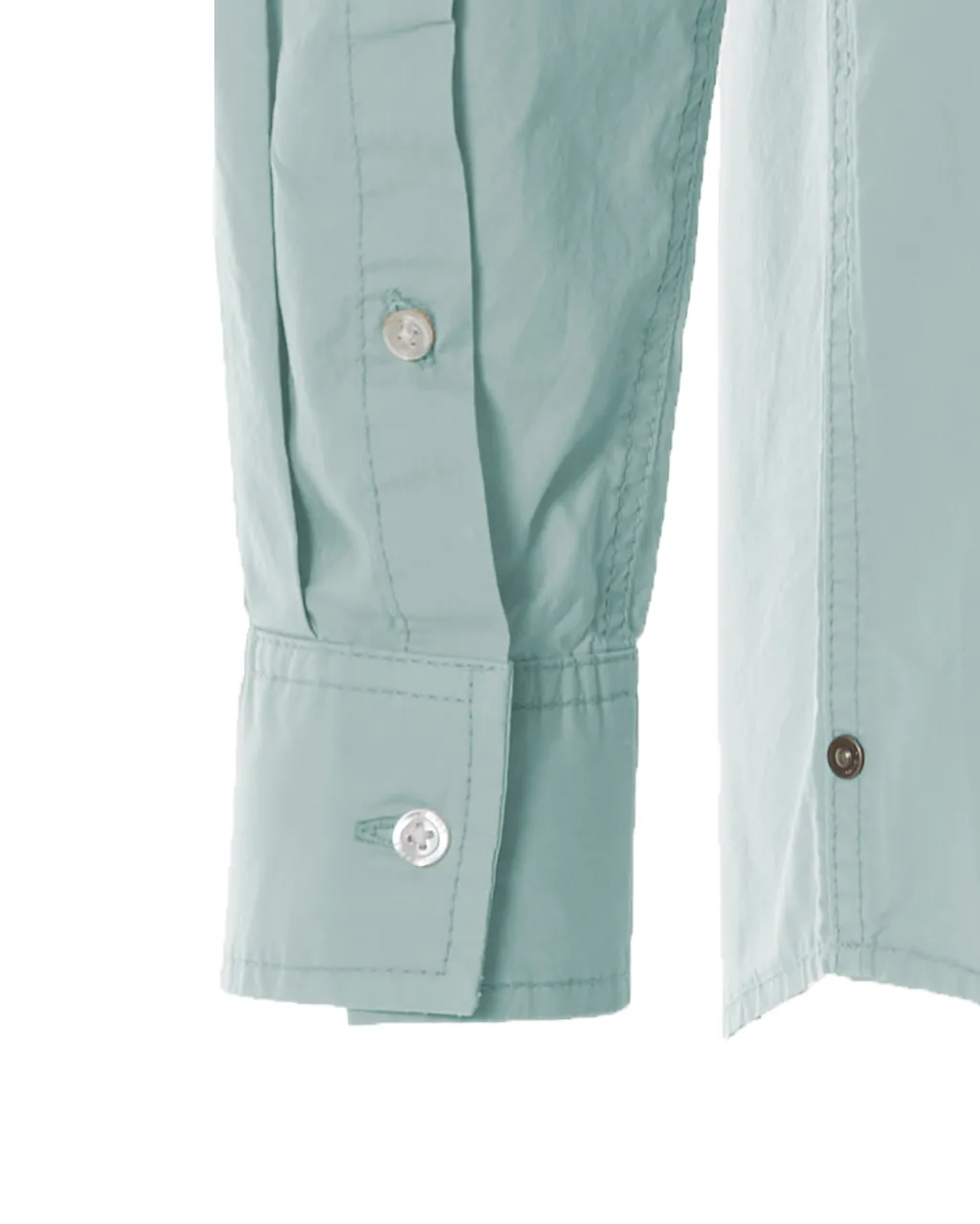 J.C. RAGS Casual Overhemd LM Lichtblauw uni 071696-001-L