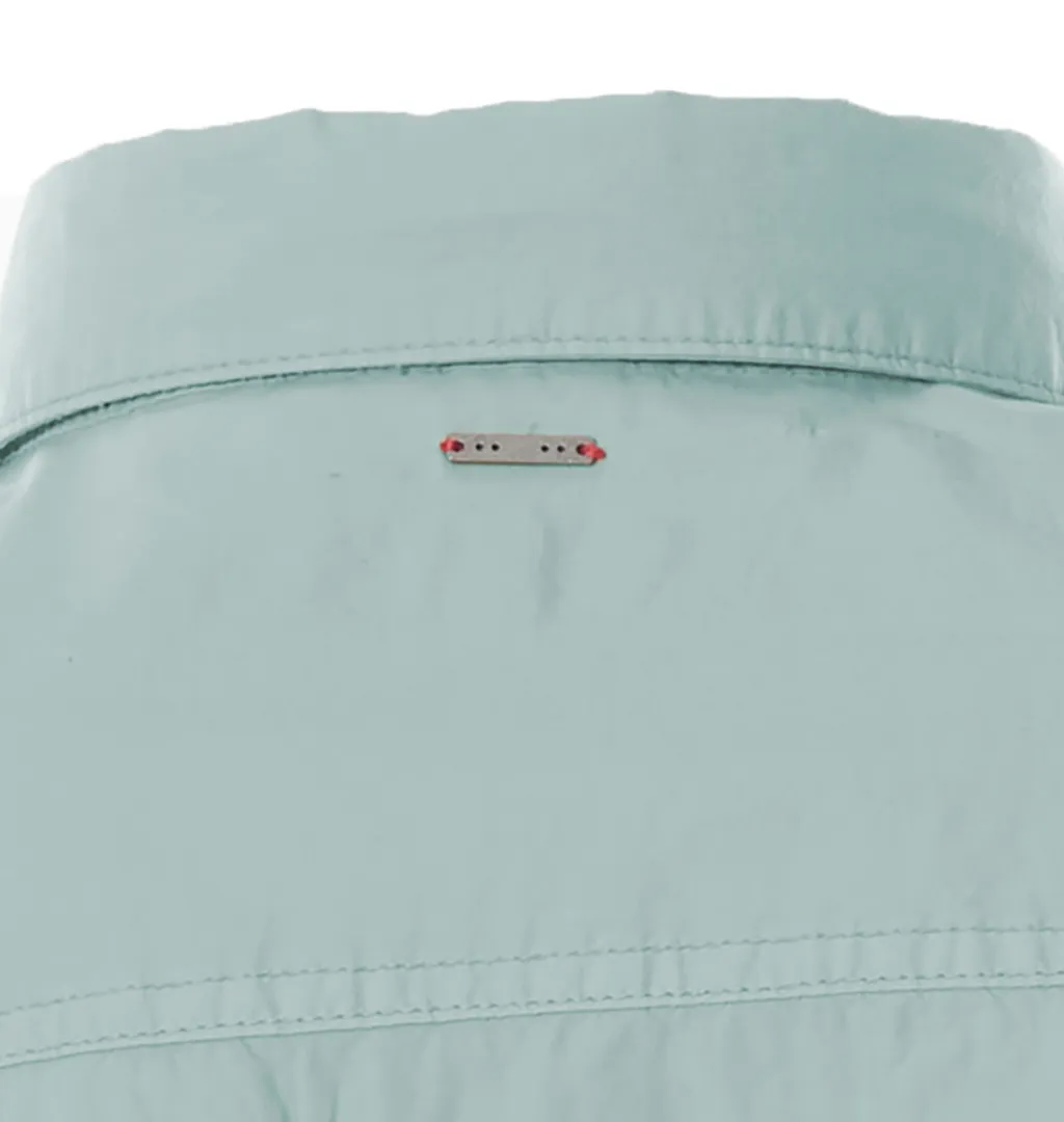 J.C. RAGS Casual Overhemd LM Lichtblauw uni 071696-001-L