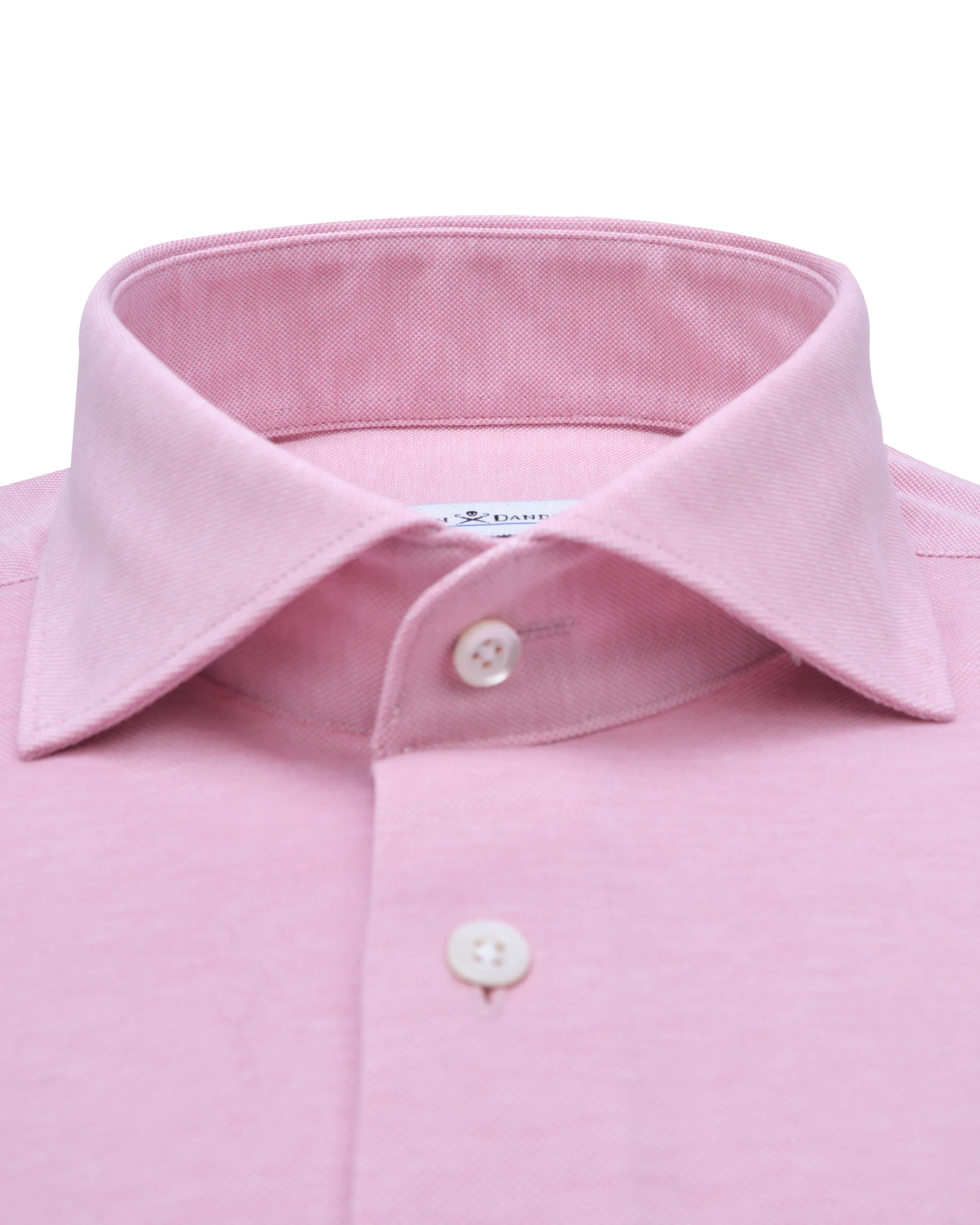 Dutch Dandies Overhemd LM Roze uni 071718-005