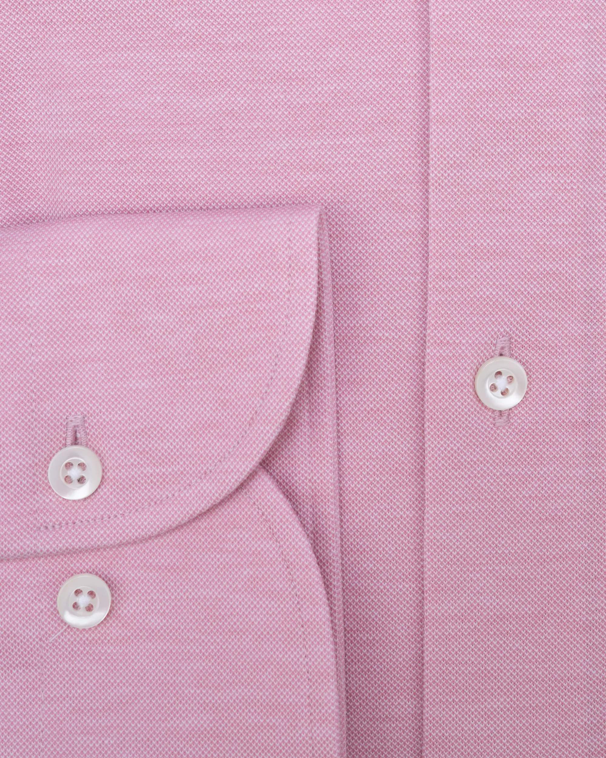 Dutch Dandies Overhemd LM Roze uni 071718-005