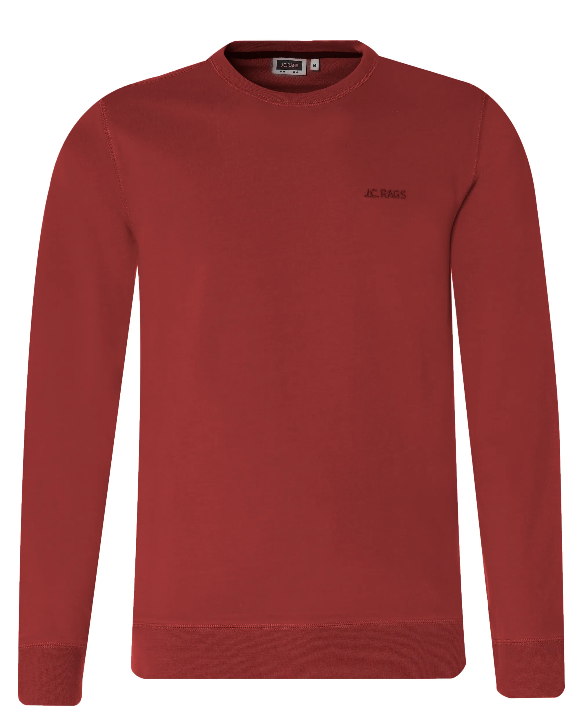 J.C. RAGS Jeremy Sweater Donkerrood uni 073067-009-L