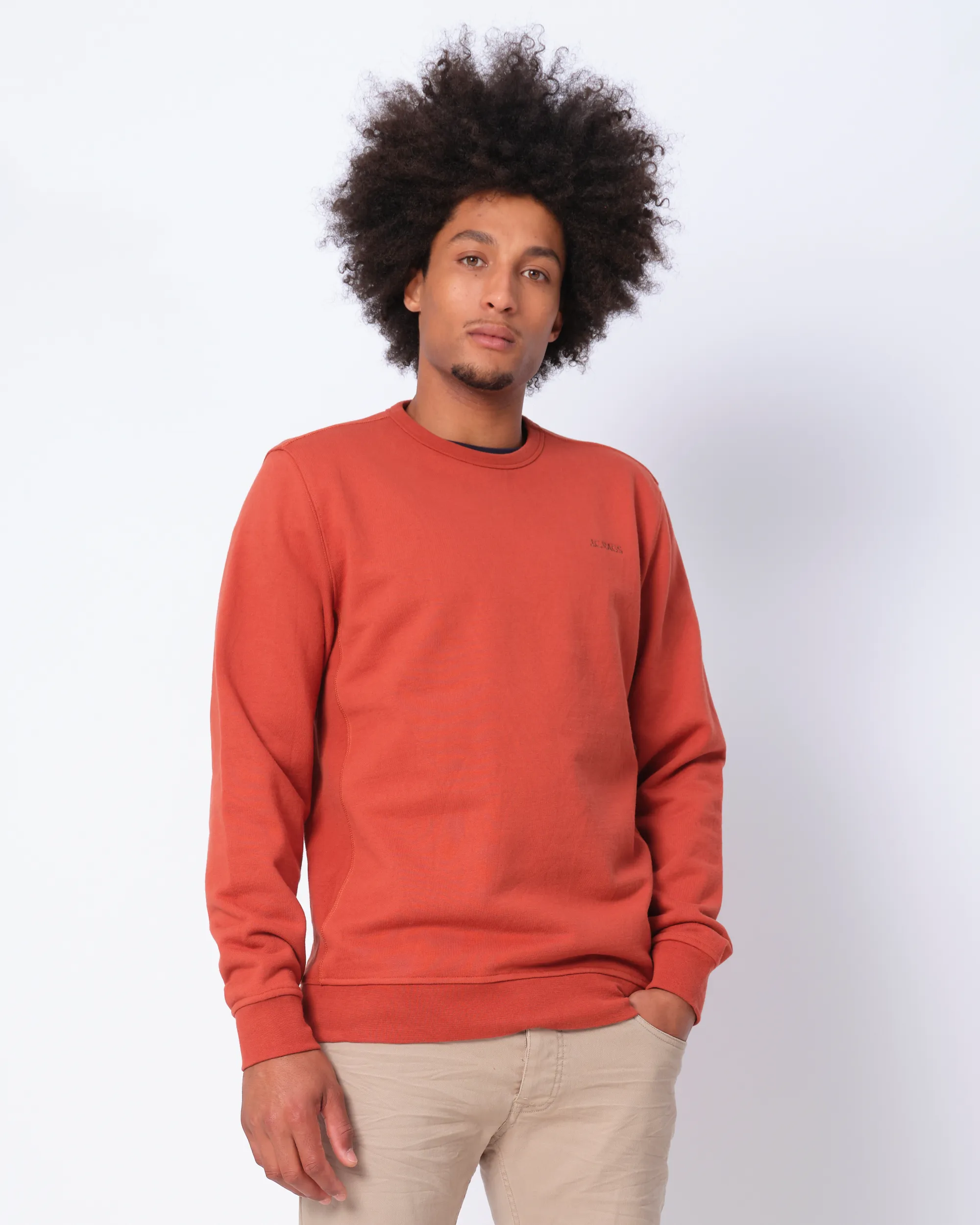 J.C. RAGS Jordan Sweater Oranje uni 073069-009-L