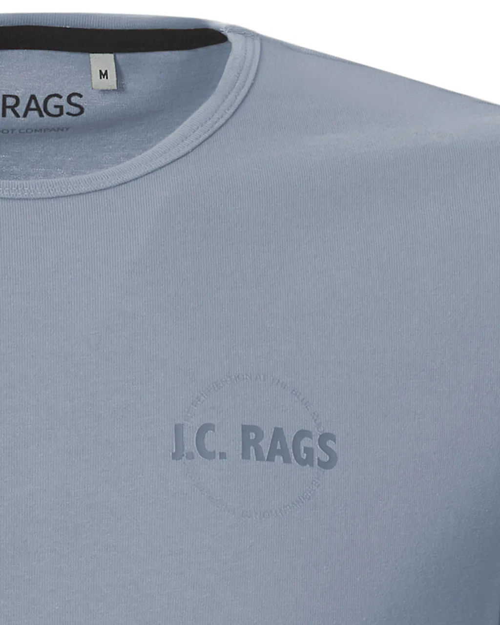 J.C. RAGS Johan T-shirt KM Lichtbeige uni 073071-001-L