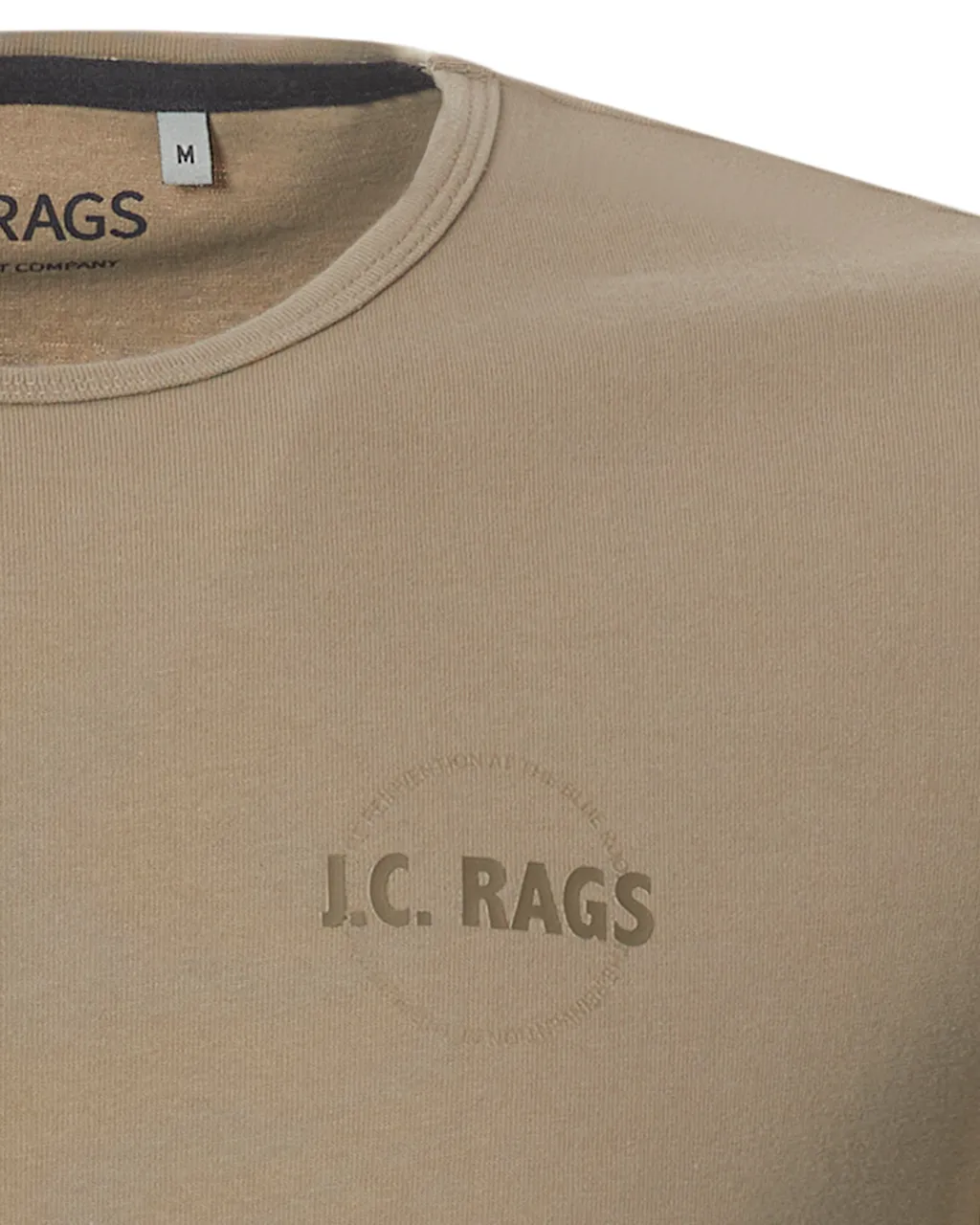J.C. RAGS Johan T-shirt KM Lichtblauw uni 073071-003-L