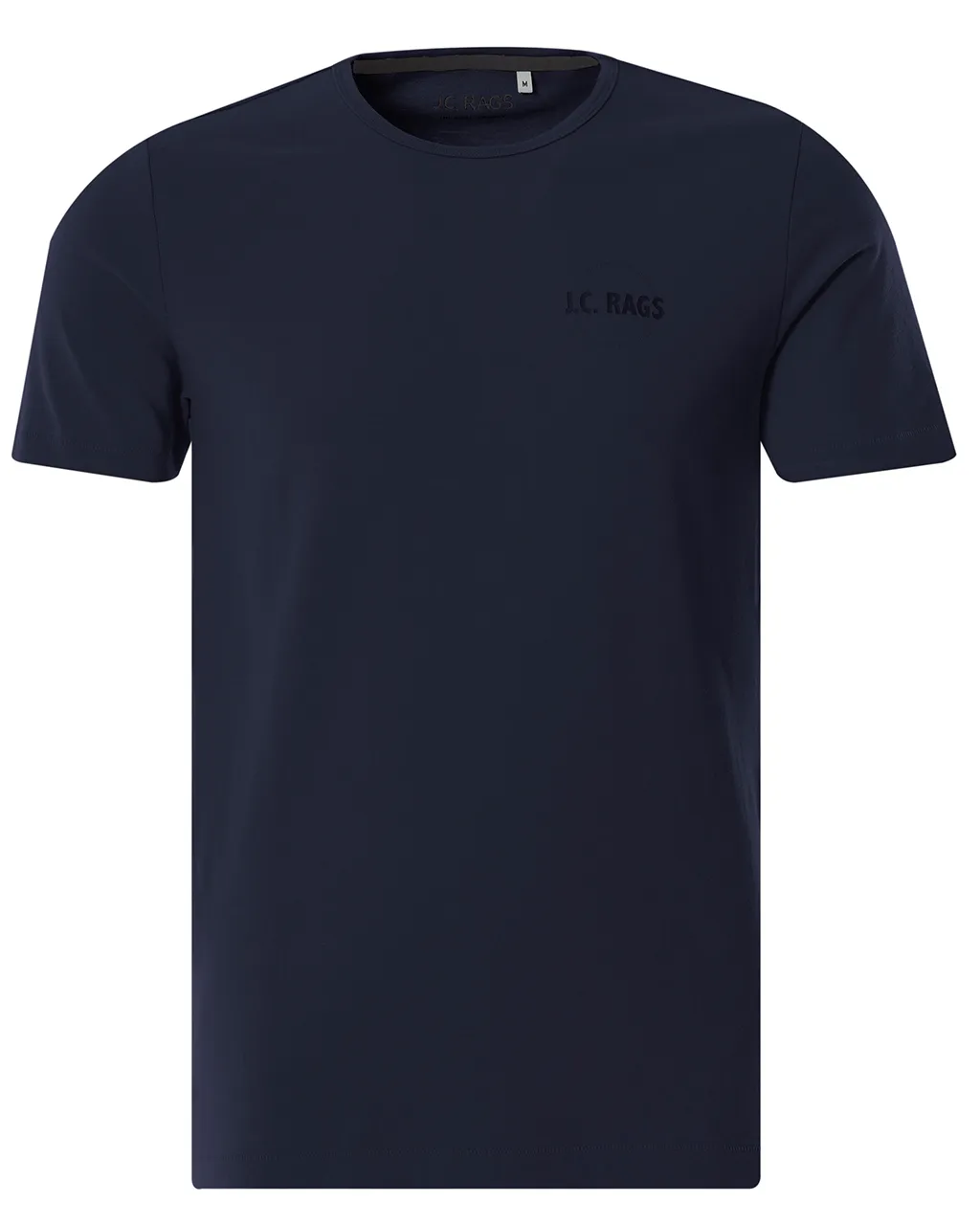 J.C. RAGS Johan T-shirt KM Navy uni 073071-004-L