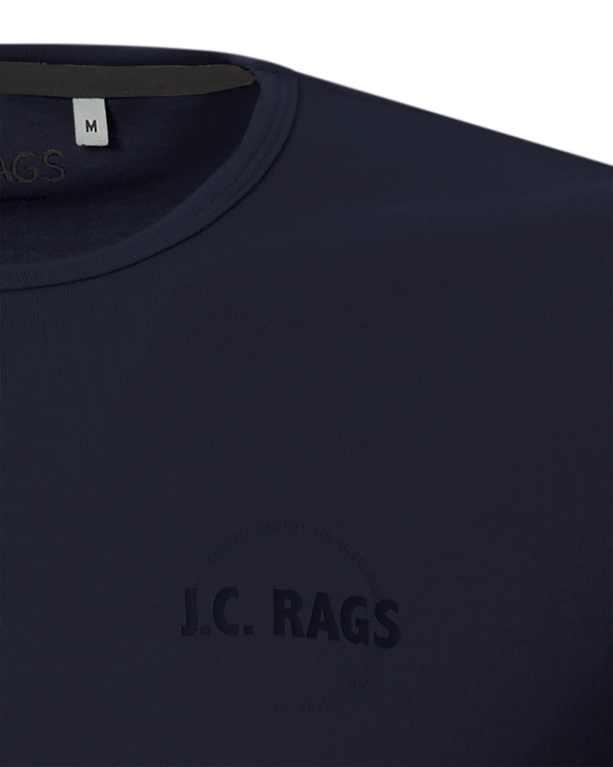J.C. RAGS Johan T-shirt KM Navy uni 073071-004-L