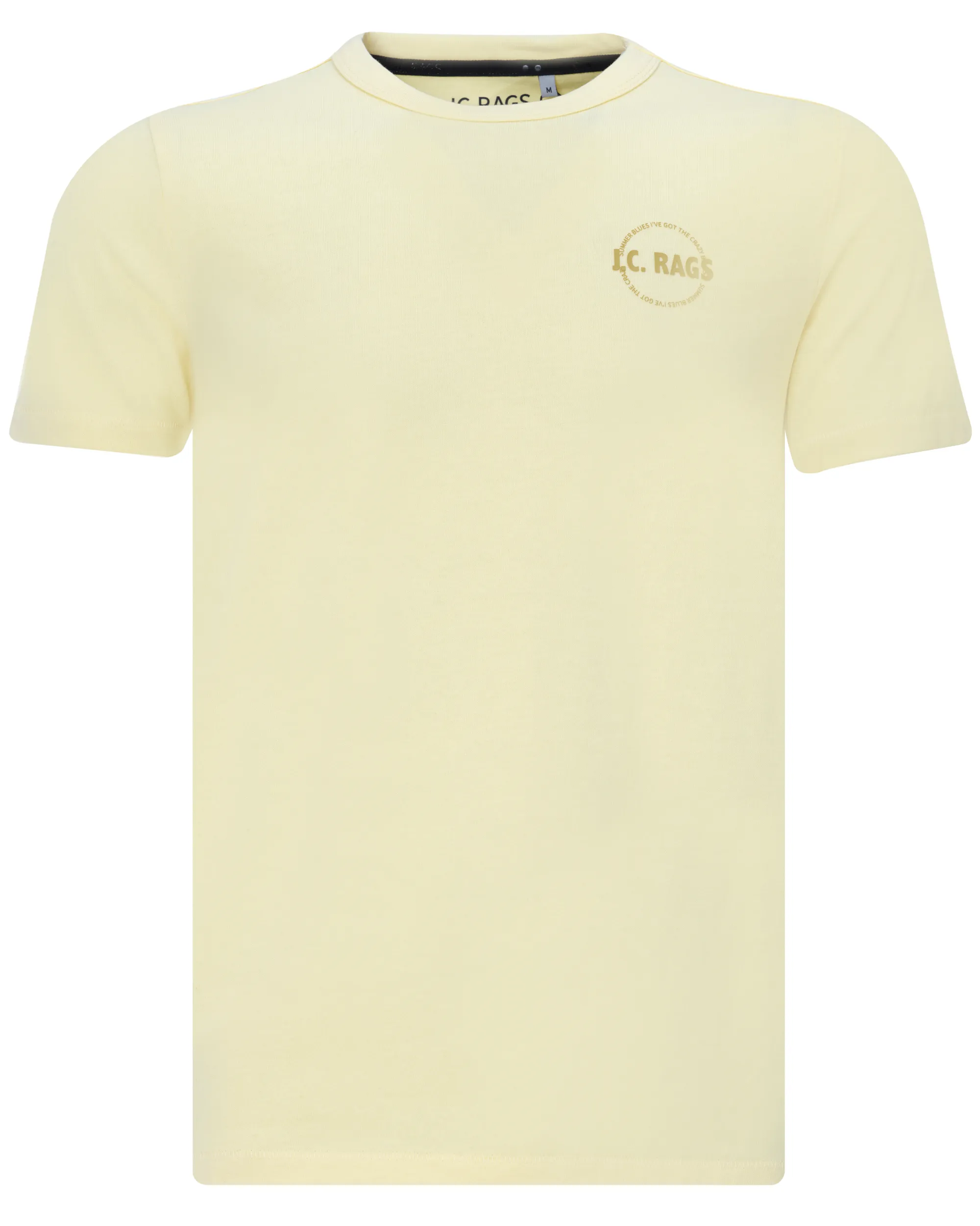 J.C. RAGS Johan T-shirt KM Pale Banana 073071-015-L
