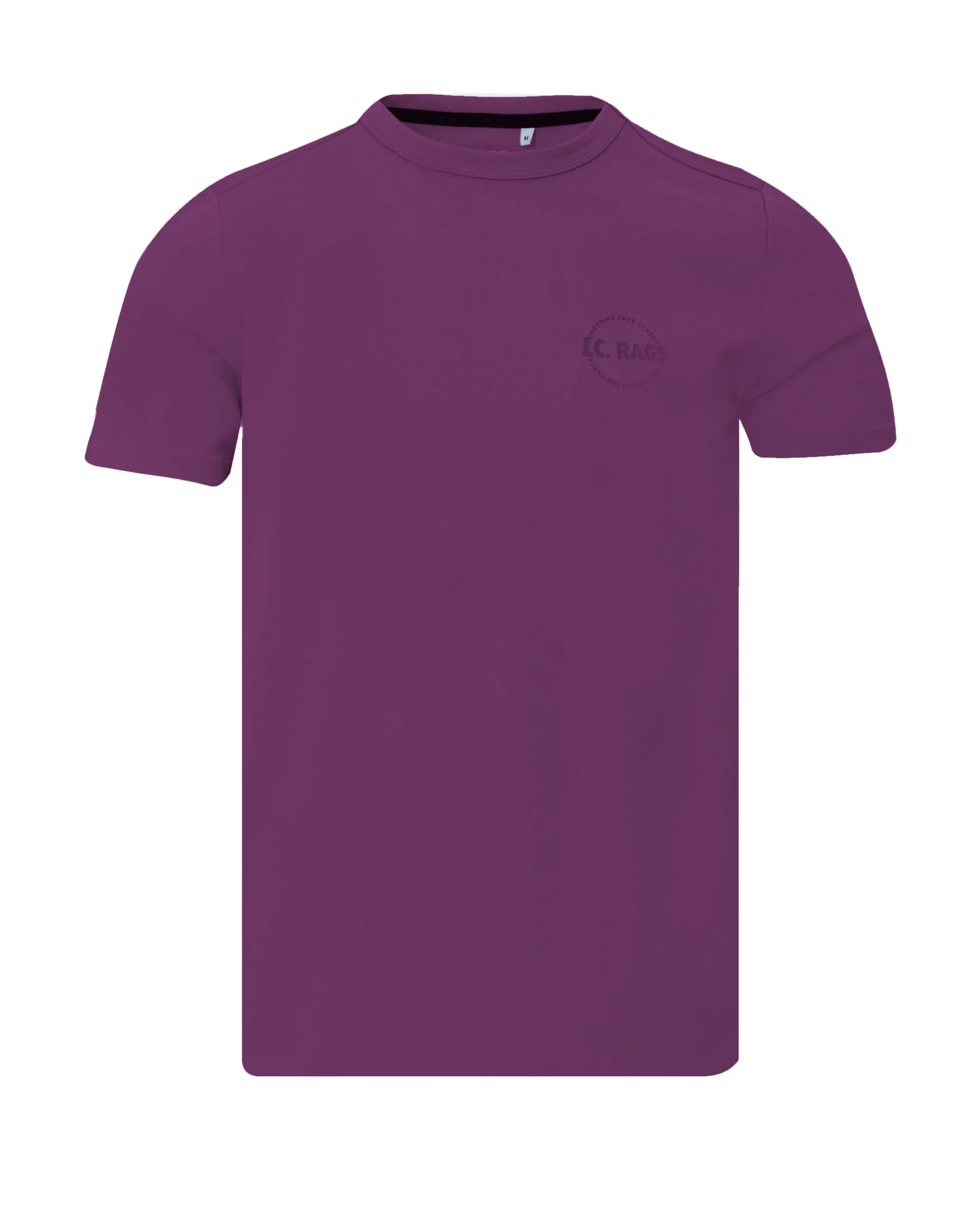 J.C. RAGS Johan T-shirt KM Prune purple 073071-018-L
